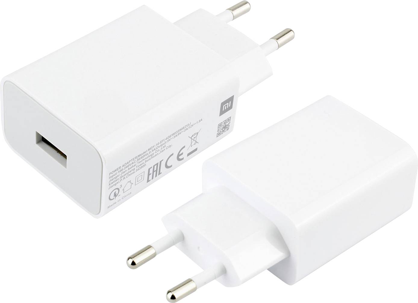 Xiaomi MDY-10-EF Chargeur USB 18 W 1x USB-A chargeur rapide