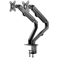 Neomounts FPMA-D650DBLACK Support de table pour écran 43,2 cm (17") - 68,6 cm (27") noir inclinable, mobile, rotatif, réglable en Neomounts FPMA-D650DBLACK Support de table pour écran 43,2 cm (17") - 68,6 cm (27") noir inclinable, mobile, rotatif, réglable en