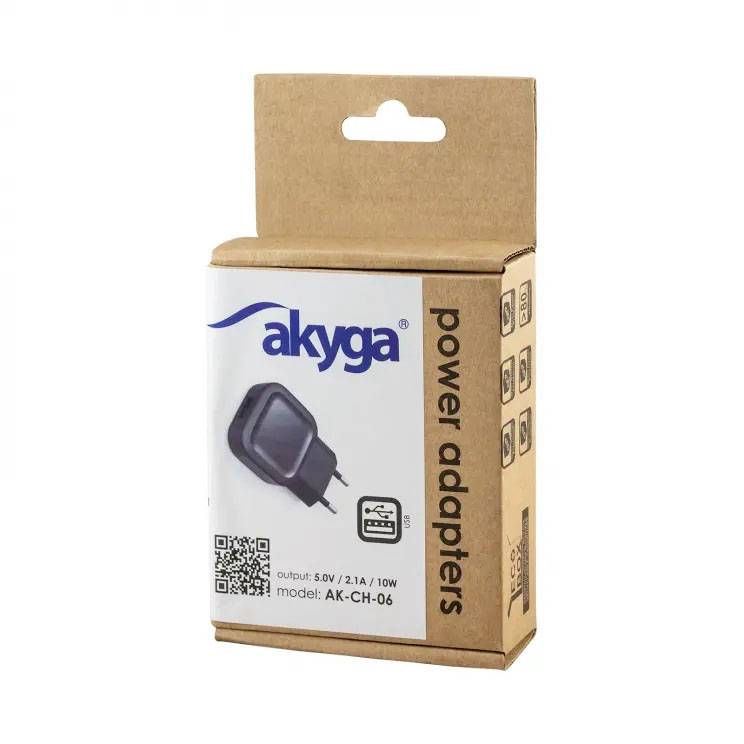 Akyga AK-CH-06 Bloc d'alimentation à tension fixe 5 V 2.1 A 10 W