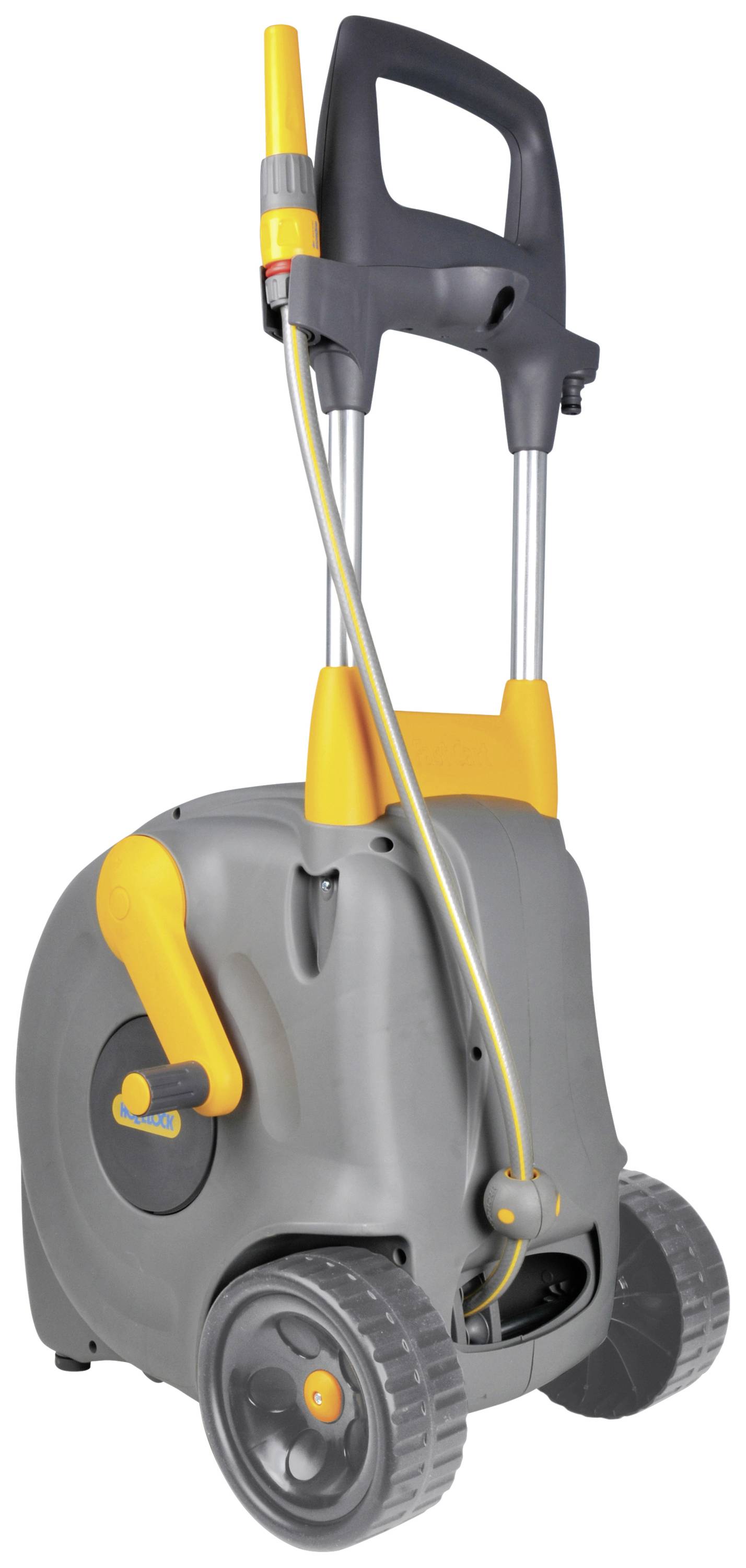 Hozelock 2450R0000 Schlauchwagen Fast Cart mit 40 m Schlauch Dévidoir de tuyau sur roues nu 40 m 1 pc(s) gris, jaune