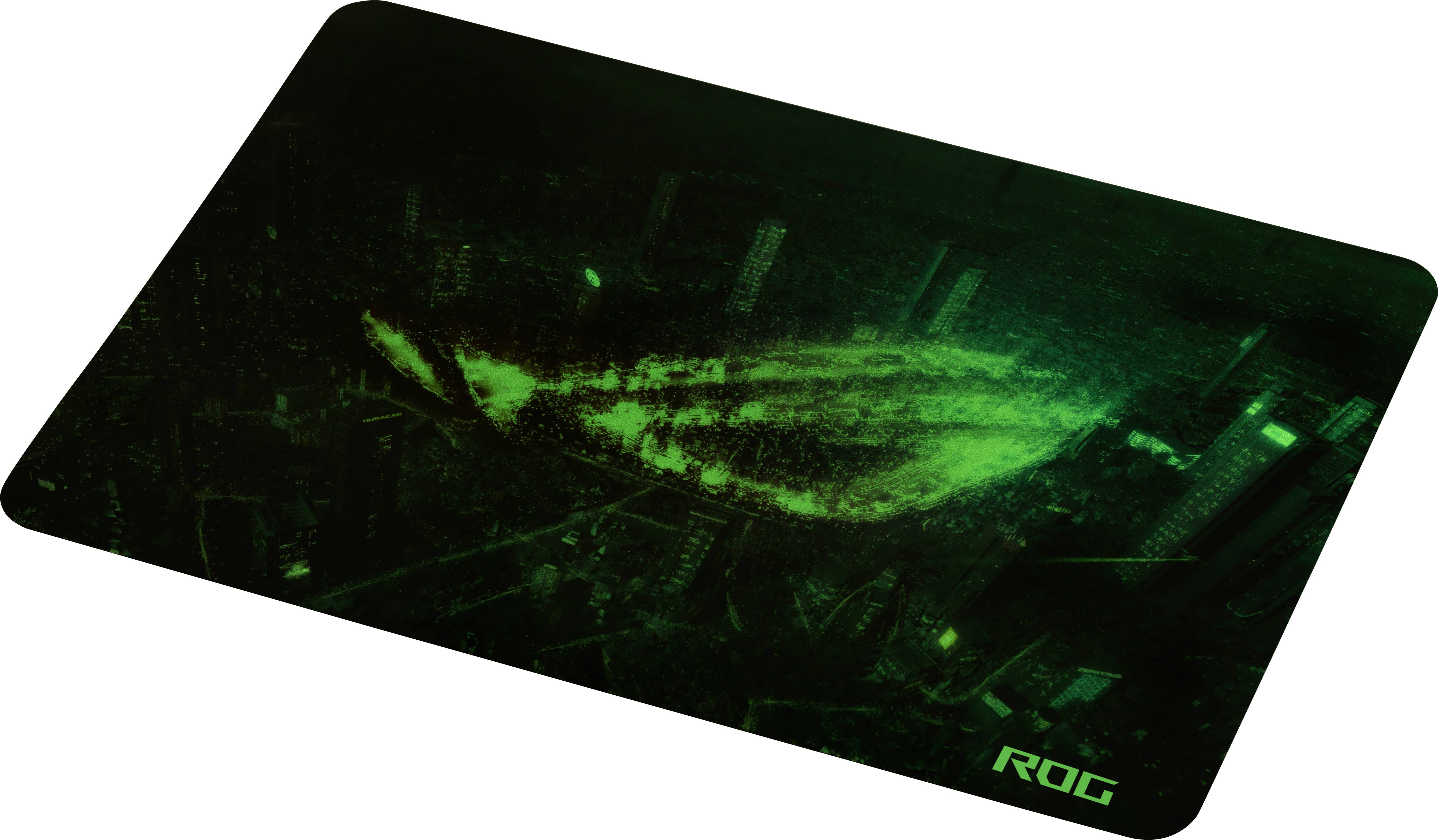 Tapis de souris de gaming Asus ROG Strix Slice bleu foncé, lilas