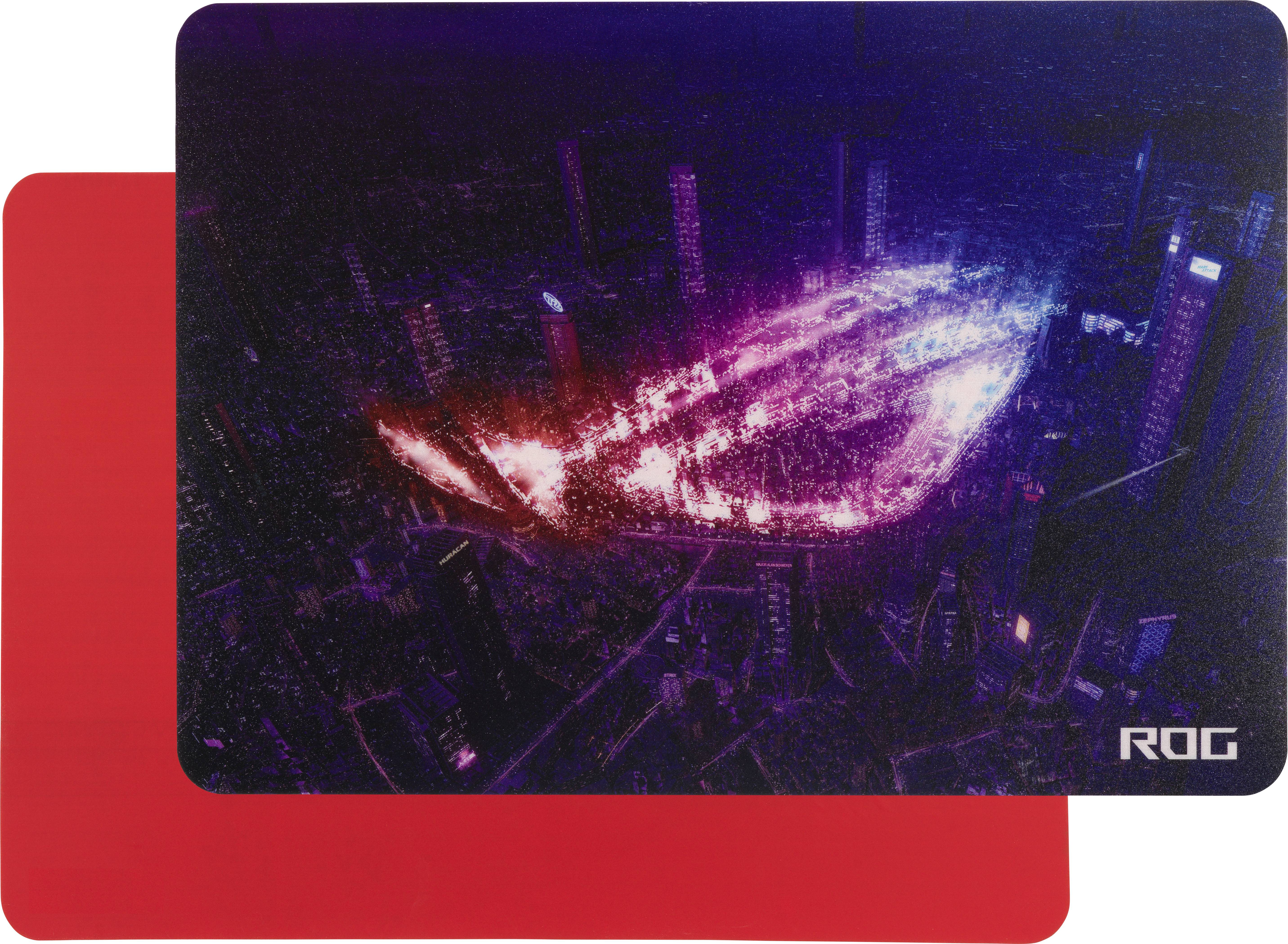 Tapis de souris de gaming Asus ROG Strix Slice bleu foncé, lilas