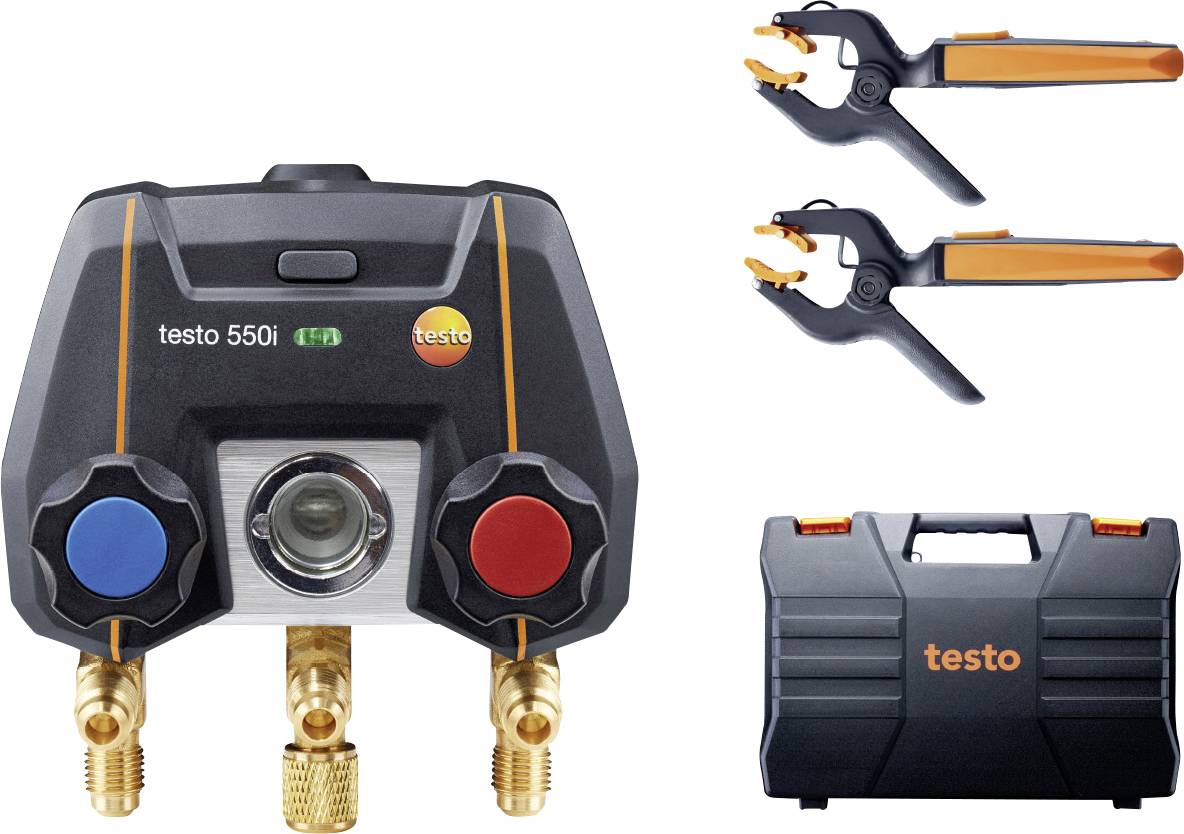 Appareil de mesure des liquides réfrigérants testo 550i Smart Set