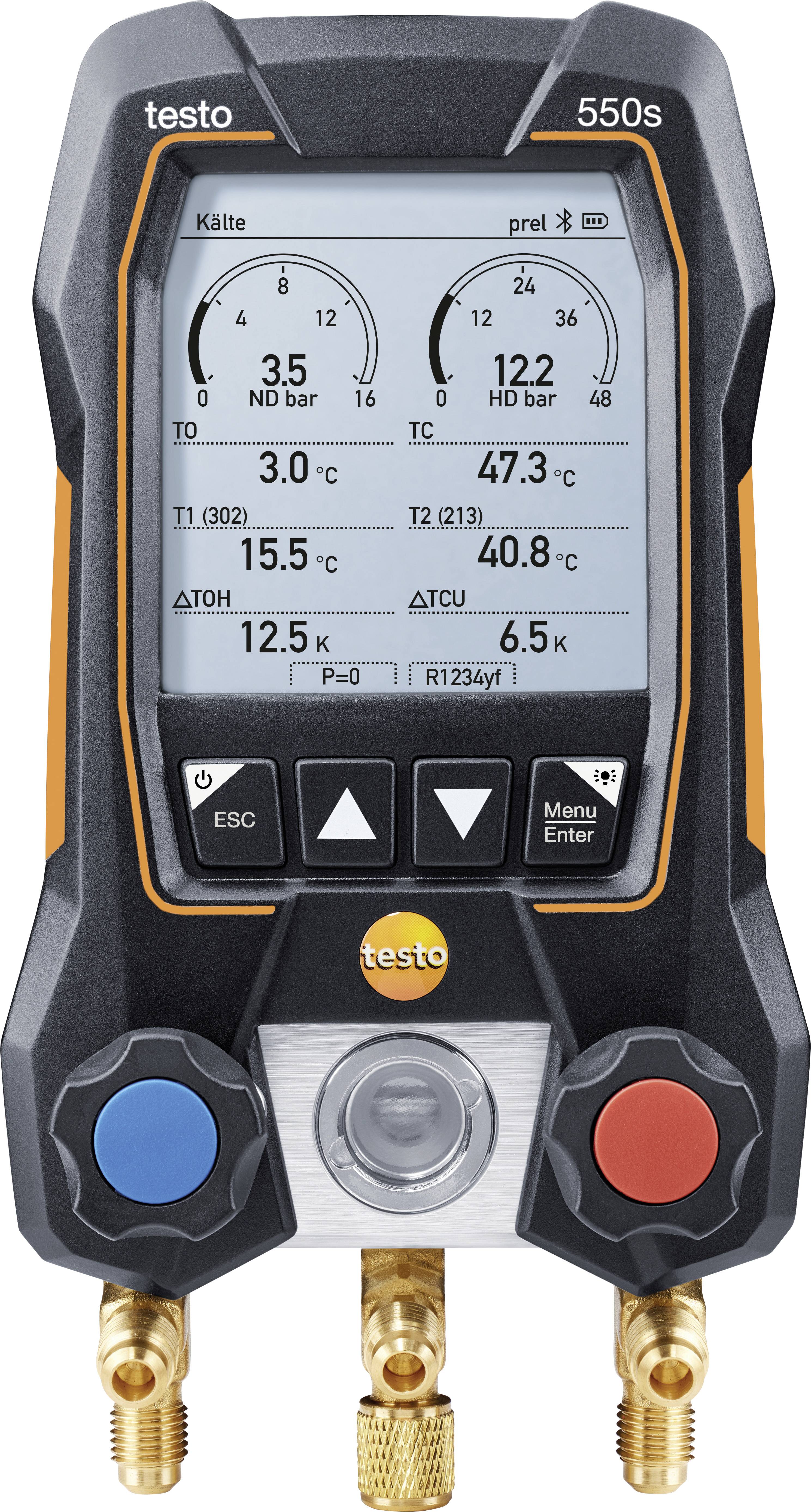 Appareil de mesure des liquides réfrigérants testo 550s Basis Set