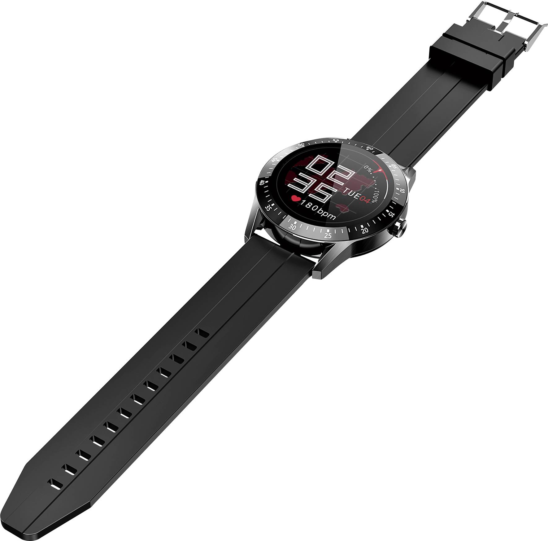 Montre connectée JayTech SWS 11 46 mm TU noir