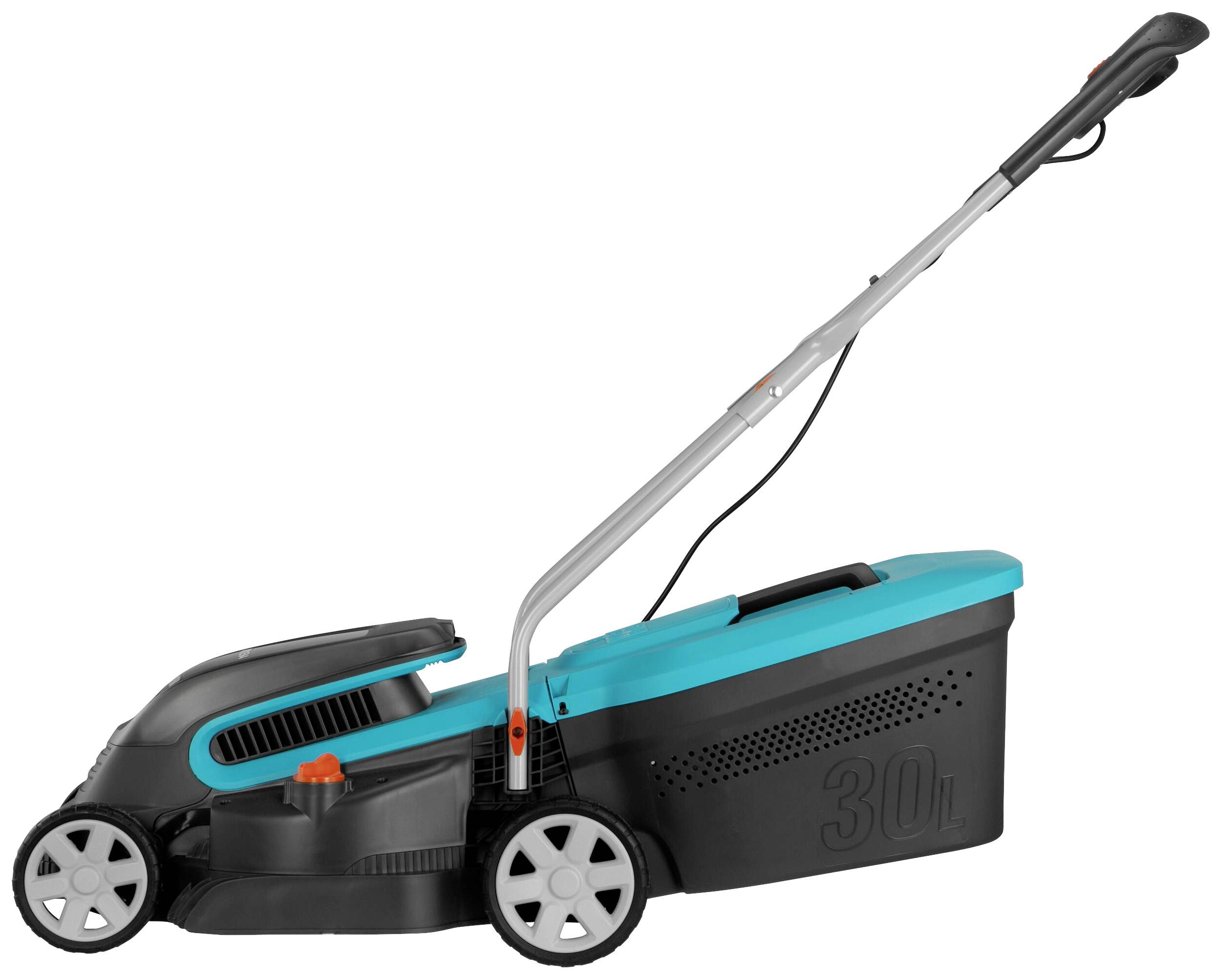 GARDENA PowerMax 32/36V P4A Ready-To-Use-Set sans fil Tondeuse à gazon avec 2ème batterie, avec chargeur, avec peigne à gazon
