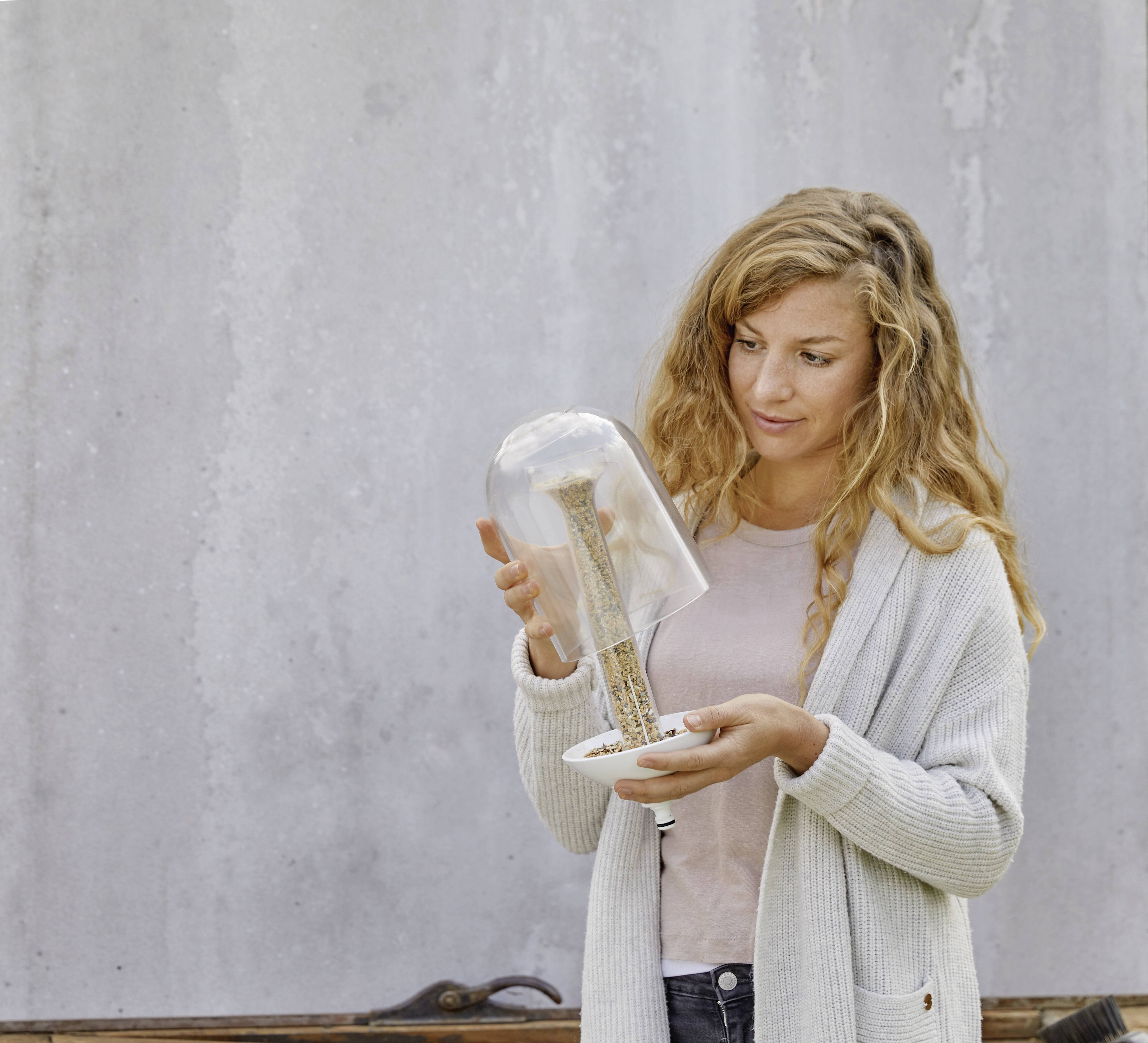 GARDENA 11380-20 ClickUp! Mangeoire pour oiseaux