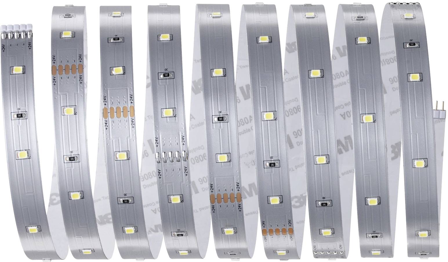 Paulmann MaxLED Stripe Daylight 79858 Ruban LED avec connecteur mâle 2.5 m blanc lumière du jour