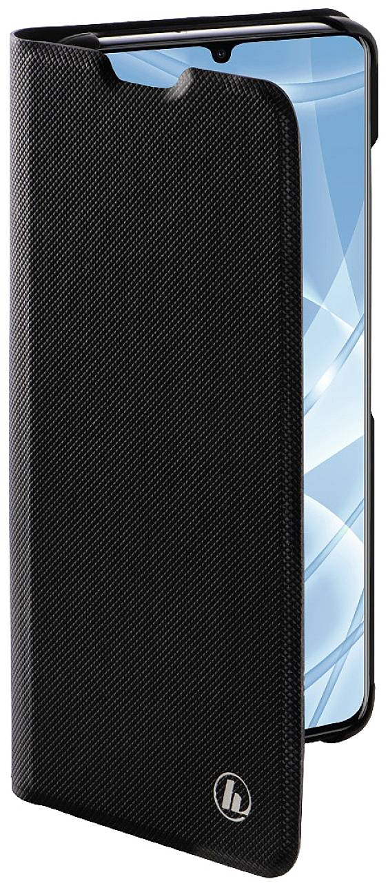Hama Booklet Slim Pro Étui portefeuille Samsung Galaxy A12 noir étui à rabat