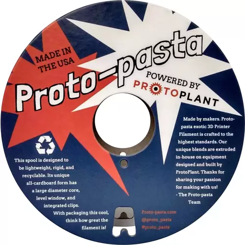 Proto-Pasta CFP1170 Original Carbon Fiber PLA Filament PLA 1.75 mm 50 g carbone 1 pc(s) Proto-Pasta CFP1170 Original Carbon Fiber PLA Filament PLA 1.75 mm 50 g carbone 1 pc(s)
