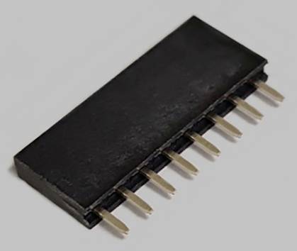 BKL Electronic Barrette femelle (standard) Nbr de rangées: 1 Nombre de pôles par rangée: 8 10122206 Tray