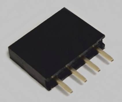 BKL Electronic Barrette femelle (standard) Nbr de rangées: 1 Nombre de pôles par rangée: 4 10122202 Tray