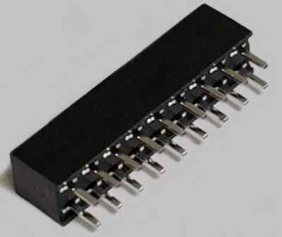 BKL Electronic Barrette femelle (standard) Nbr de rangées: 2 Nombre de pôles par rangée: 9 10122222 Tray