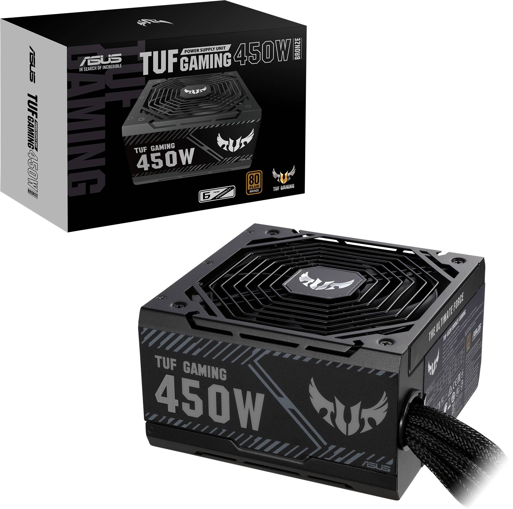 Asus TUF Gaming 450B Alimentation PC 450 W ATX 80PLUS® Bronze