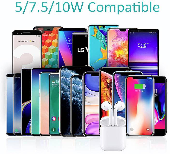 Chargeur à induction CT-T511-S Sorties USB