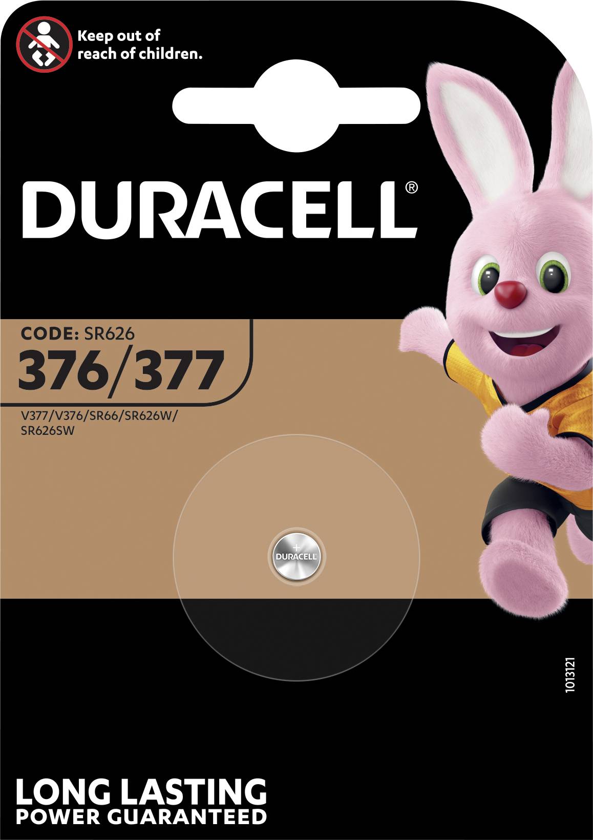 Pile bouton 377 oxyde d'argent Duracell 28 mAh 1.55 V 1 pc(s)