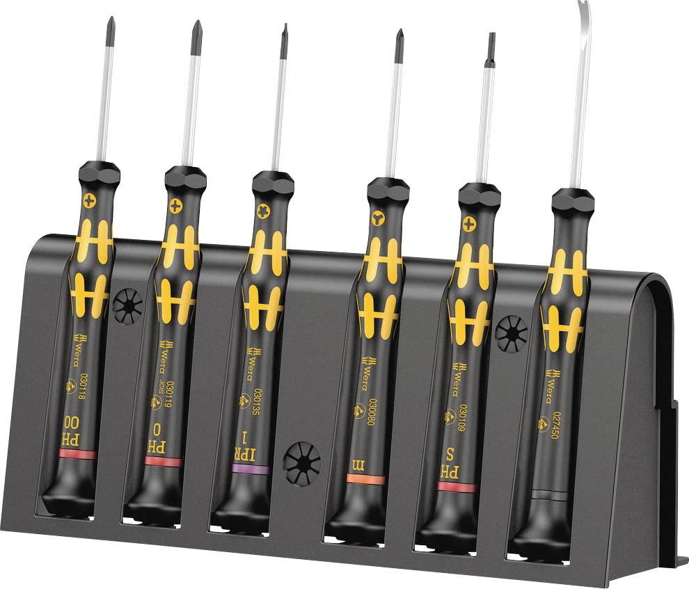 Jeu d'outils pour Smartphone Wera Kraftform Micro 6 ESD 05030182001