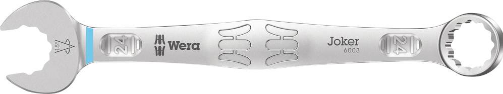 Wera 05020503001 6003 Joker 24 Clé mixte Ouverture de clé (métrique) 24 mm