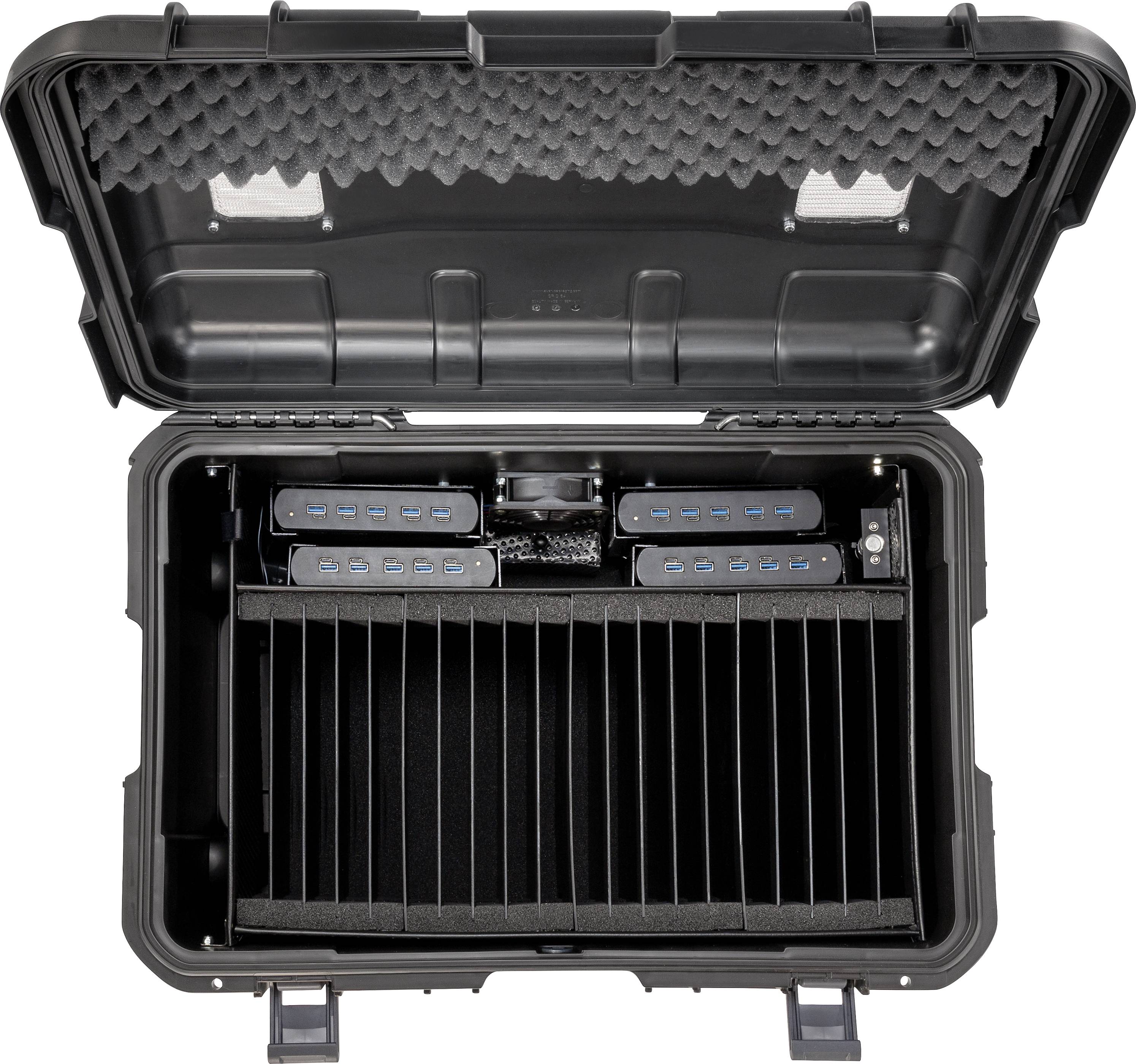 Parat PARAPROJECT® Case CC20 CargoCase Système de charge et de rangement système de chargement mobile câblé pour USB type C™