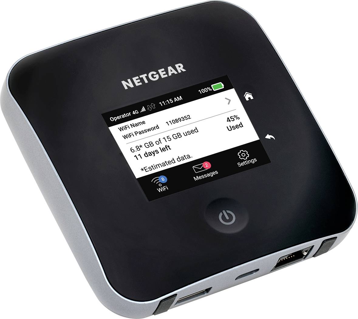 NETGEAR Nighthawk M2 Point d'accès Wi-Fi 4G mobile noir