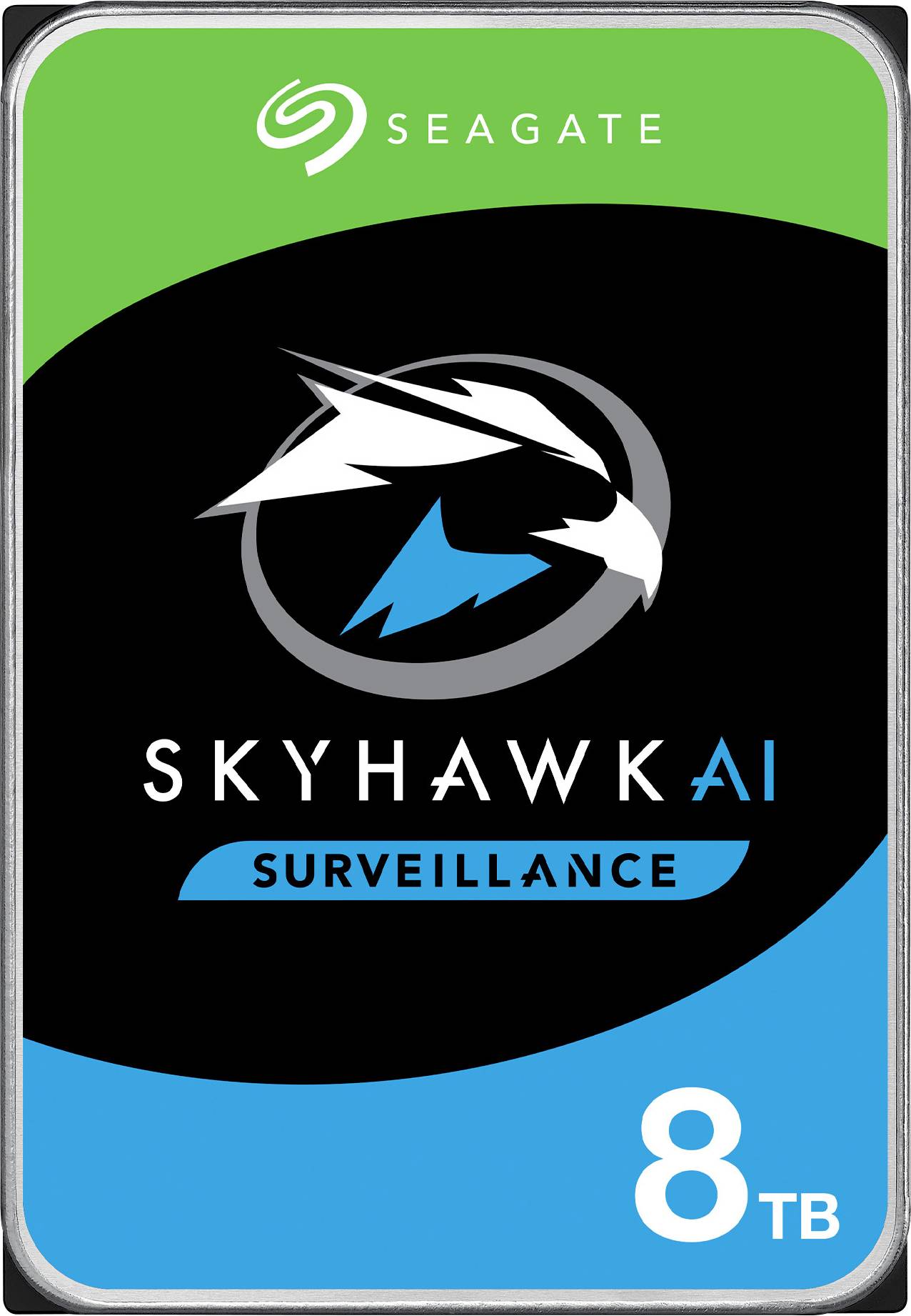 Disque dur interne 8.9 cm (3.5") Seagate SkyHawk™ AI 8 TB SATA 6 Gb/s ST8000VE001
