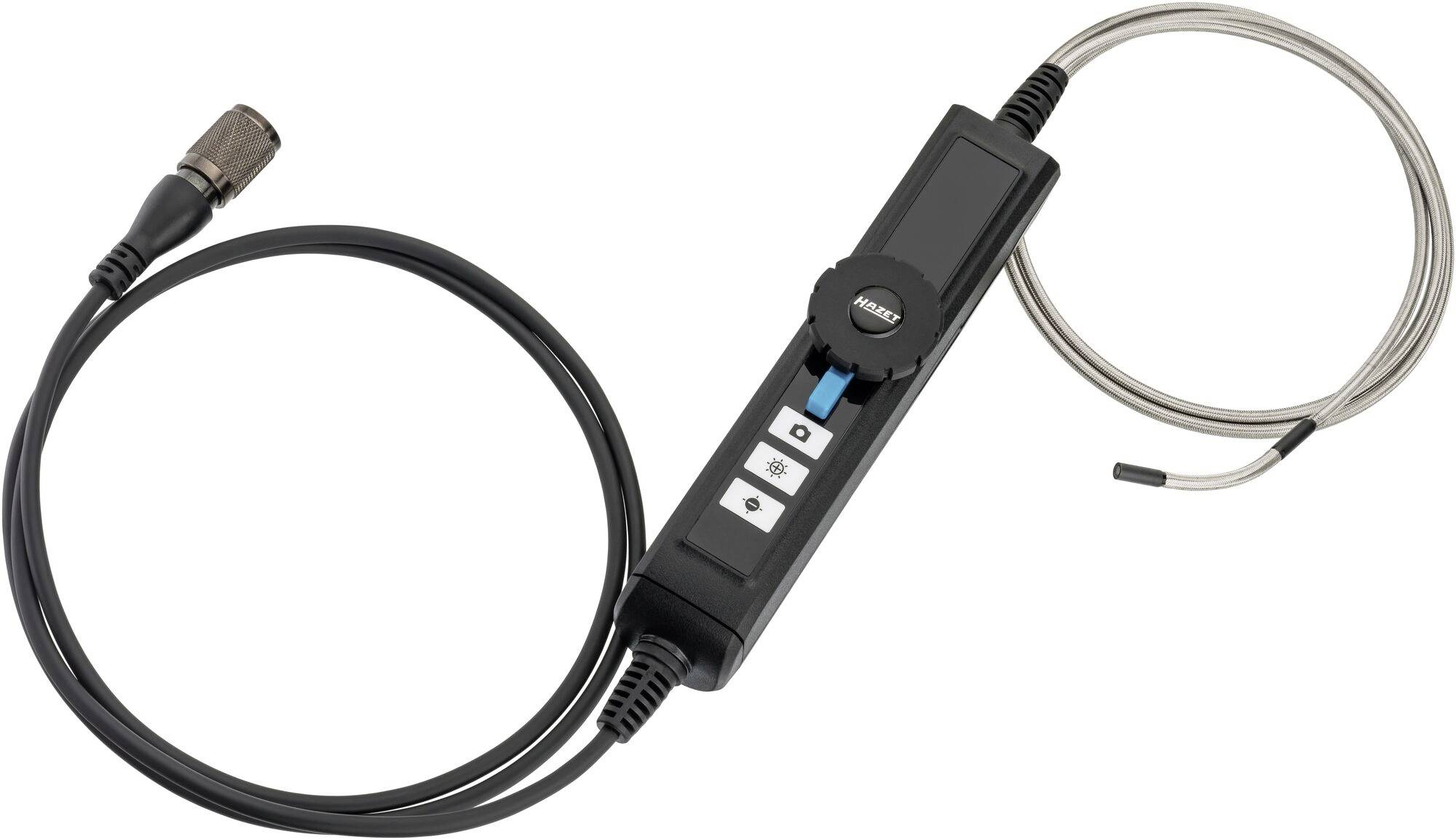 Hazet 4812-21AF Caméra d'inspection Ø de la sonde 4.5 mm 1 m fonction pivotante, éclairage LED