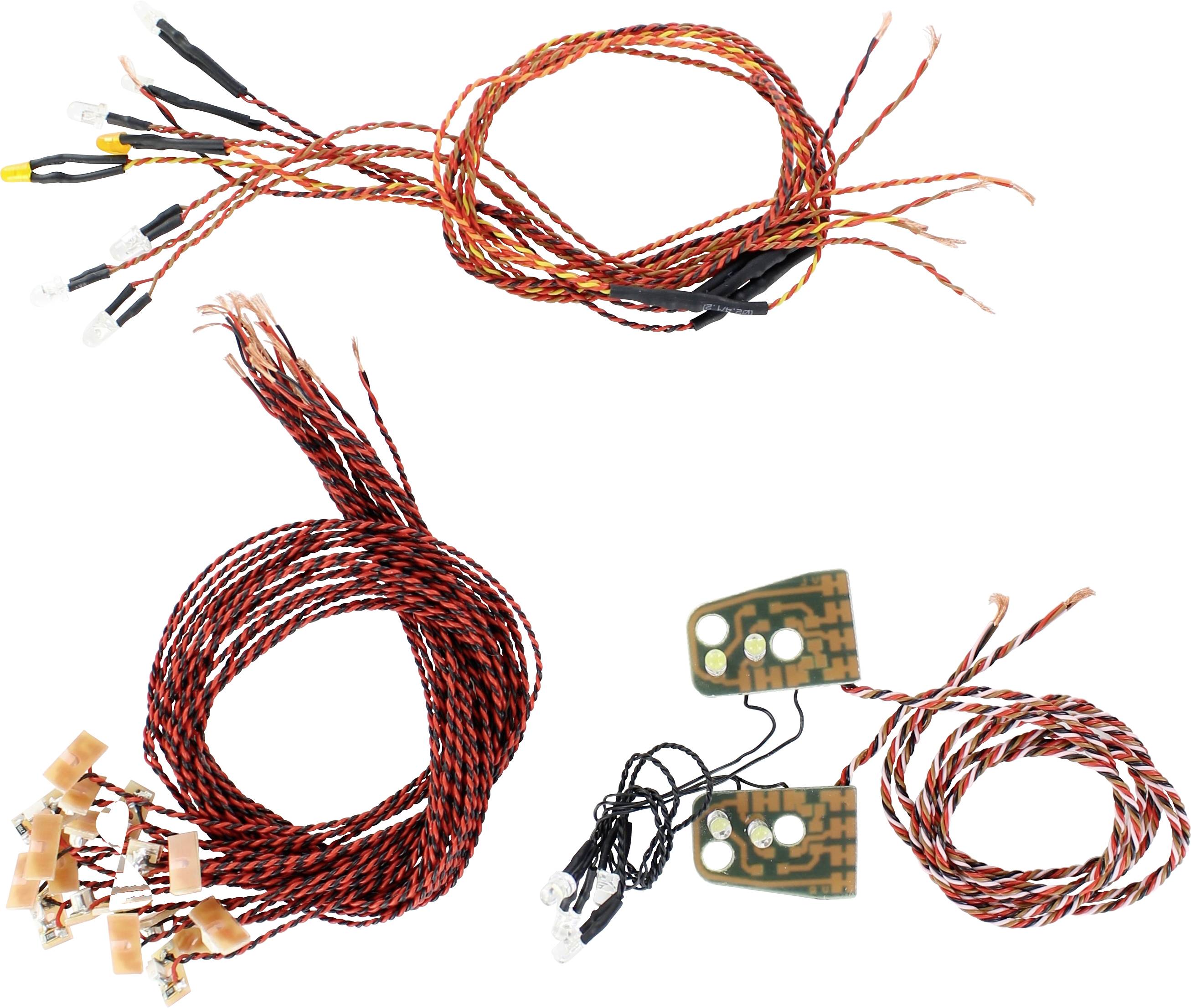 Carson Modellsport 907631 Pièce de rechange Set de feux de position FH16