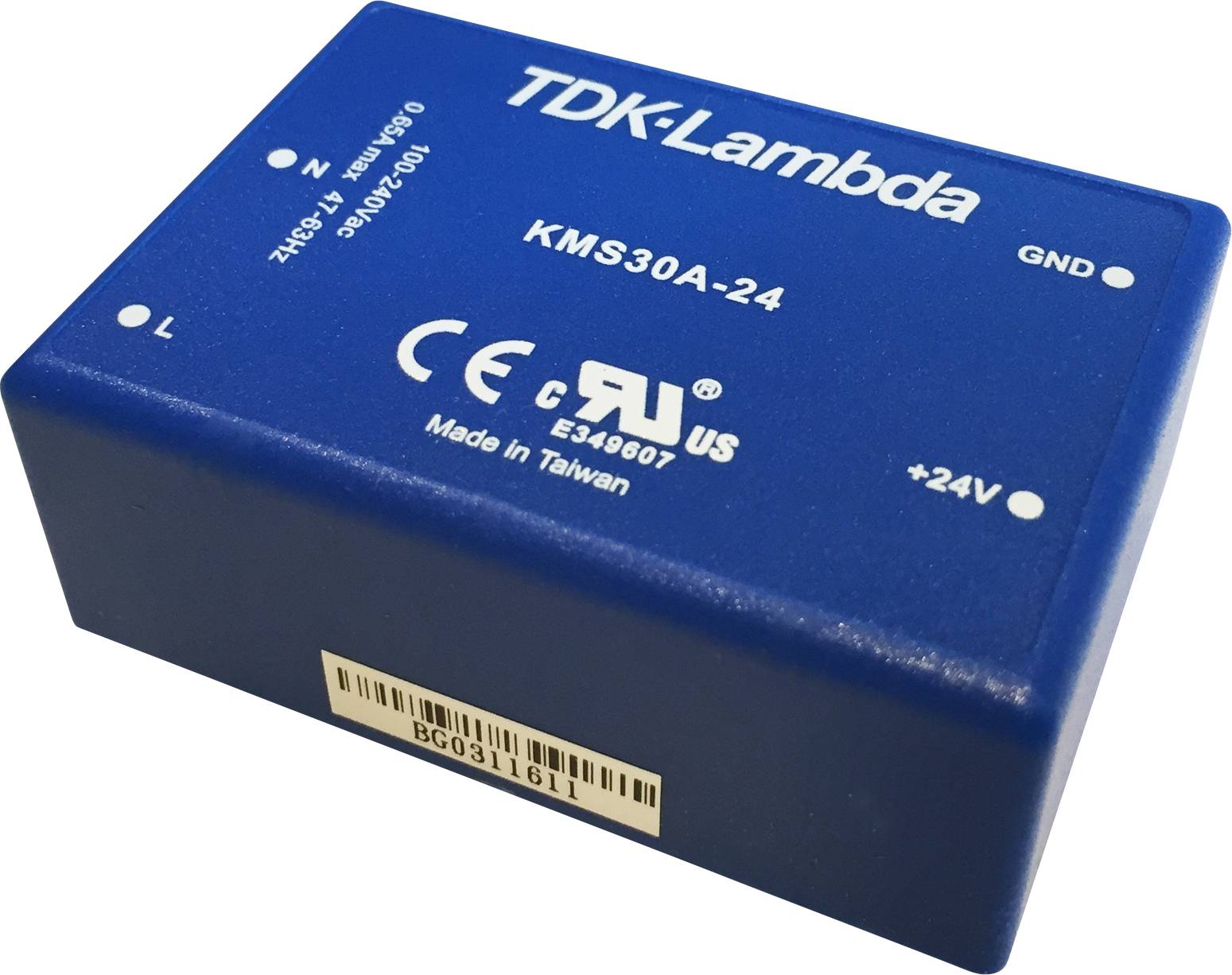 TDK-Lambda KMS60A-15 Alimentation CA/CC pour circuits imprimés 15 V 4 A 60 W