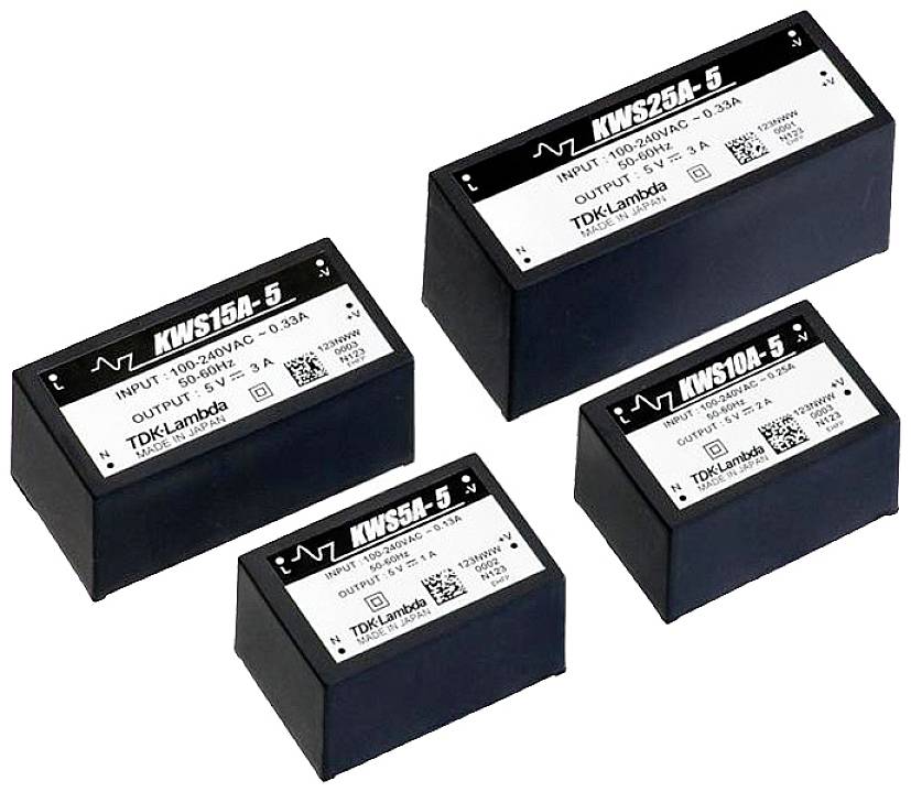 TDK-Lambda KWS10A-24 Alimentation CA/CC pour circuits imprimés 24 V 0.5 A 12 W