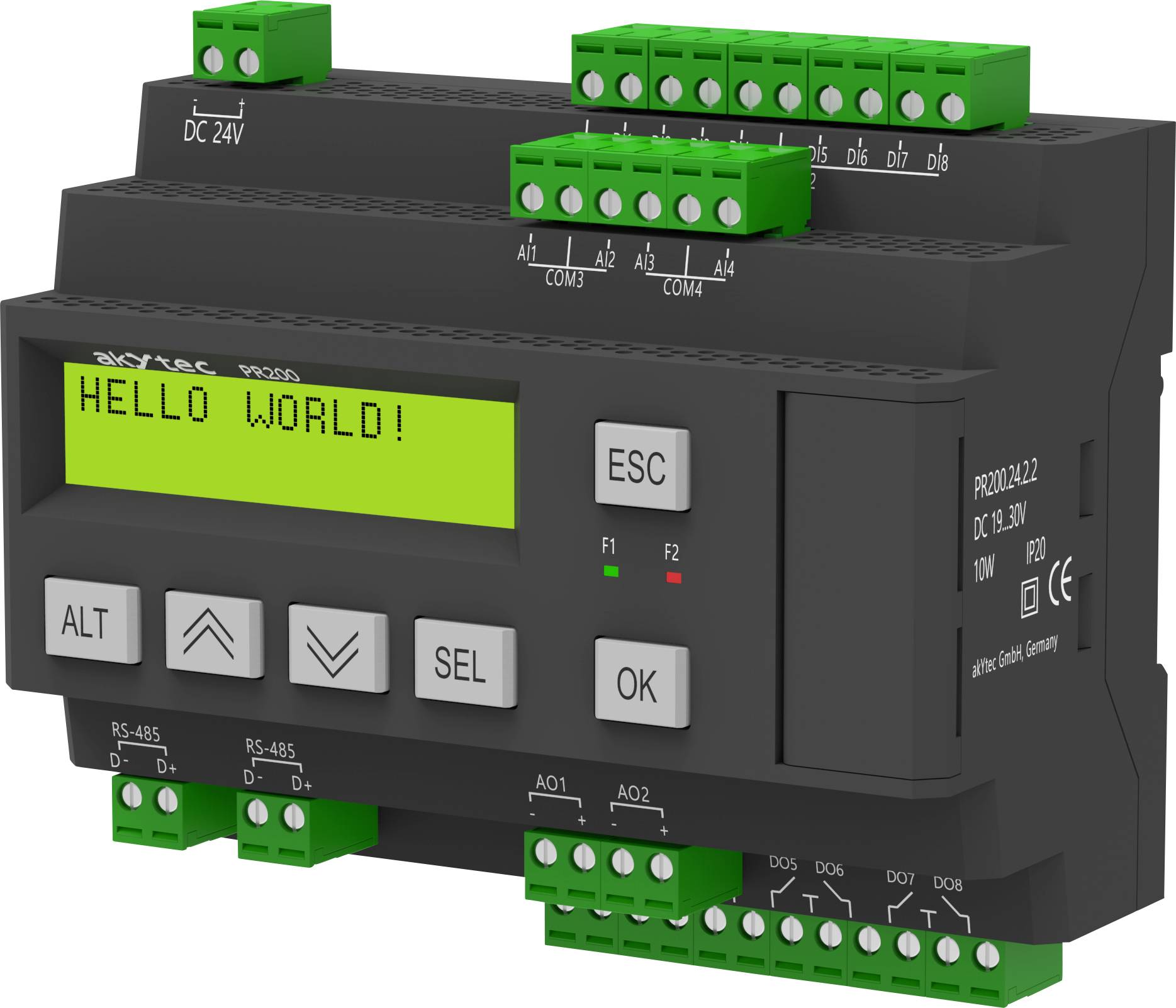 akYtec PR200-24.1.1 37C059 API - Contrôleur 24 V/DC