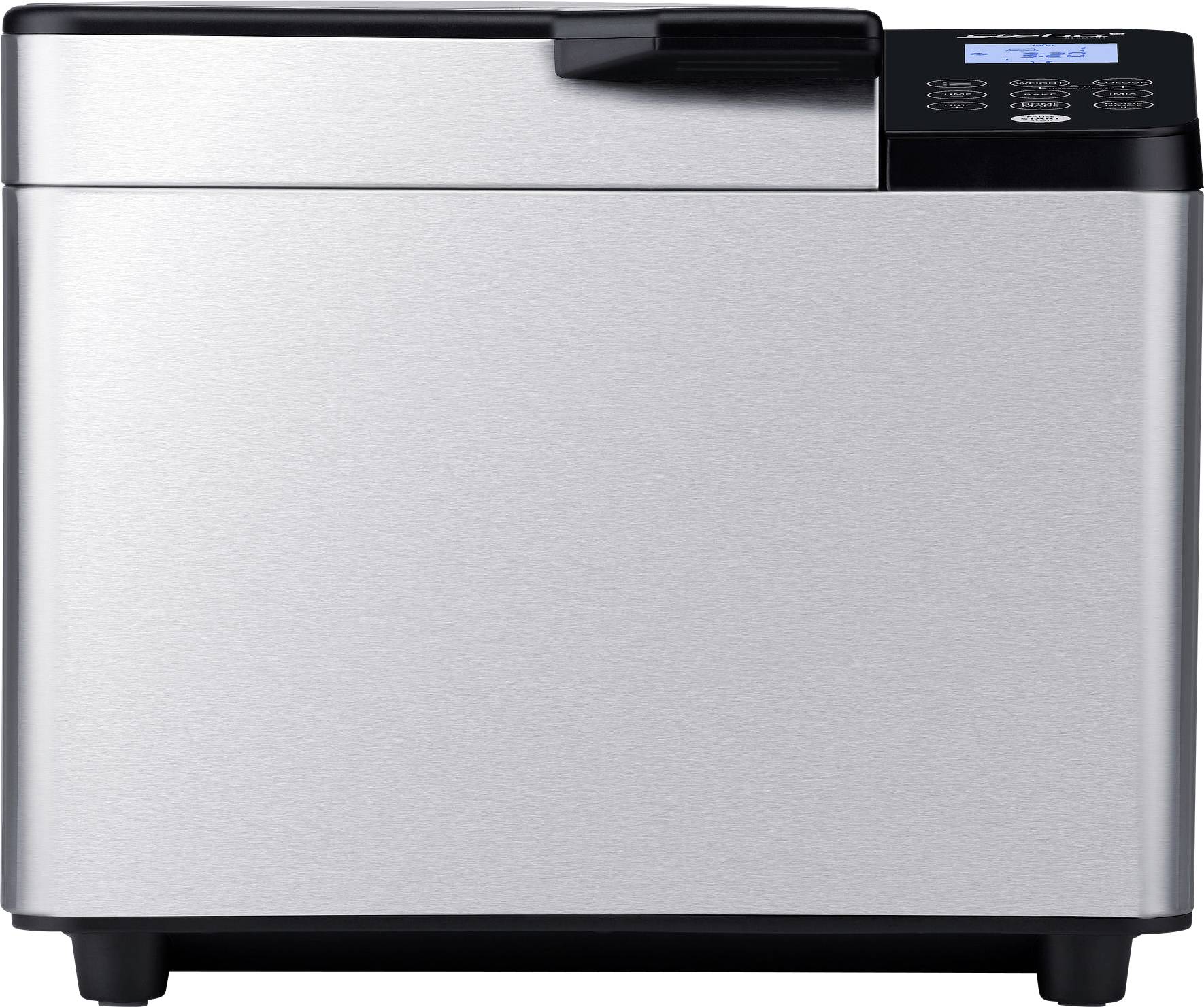 Steba BM 2 Machine à pain avec écran, fonction minuteur argent-noir