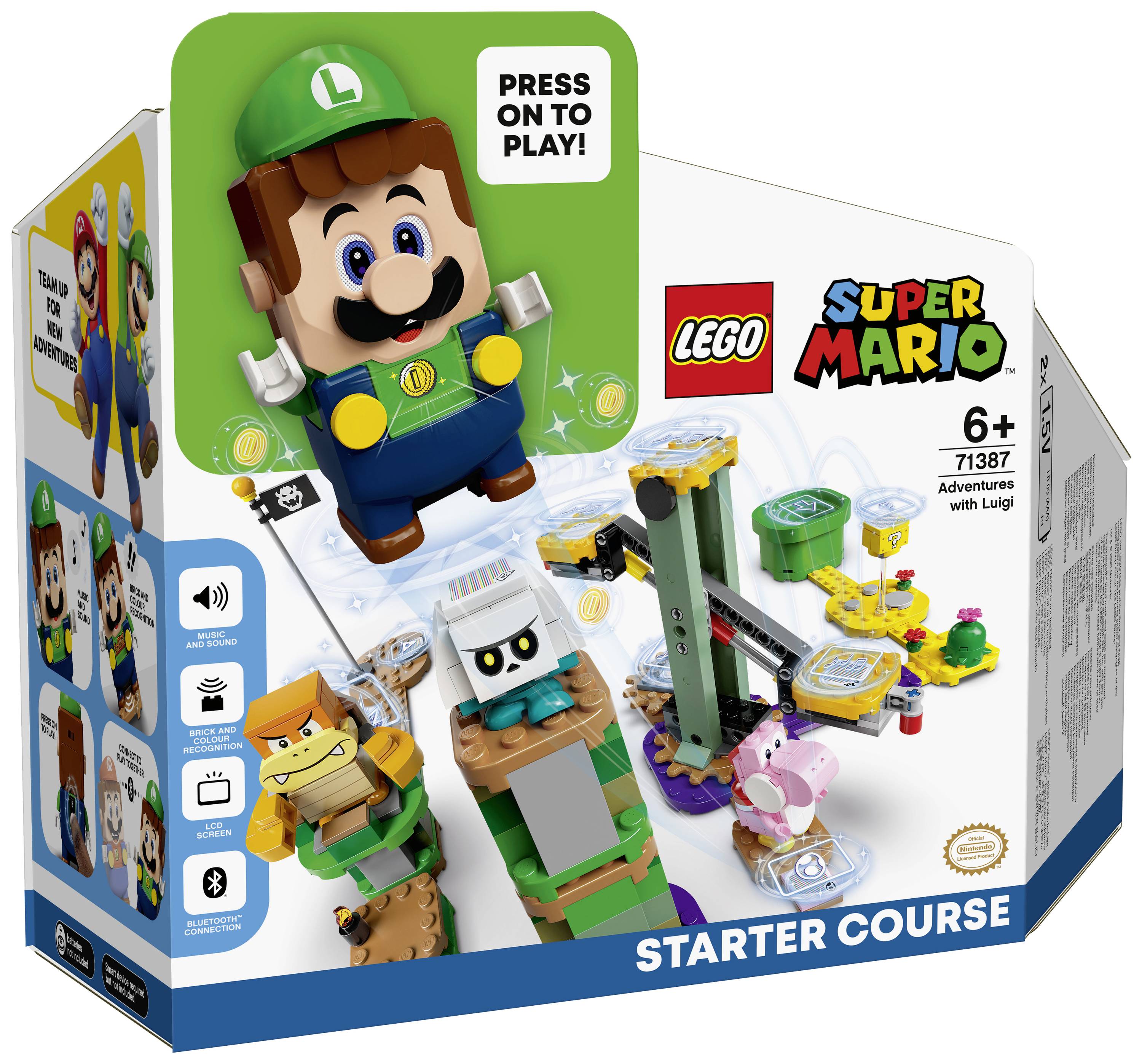 71387 LEGO® Super Mario™ Aventure avec le set de démarrage Luigi