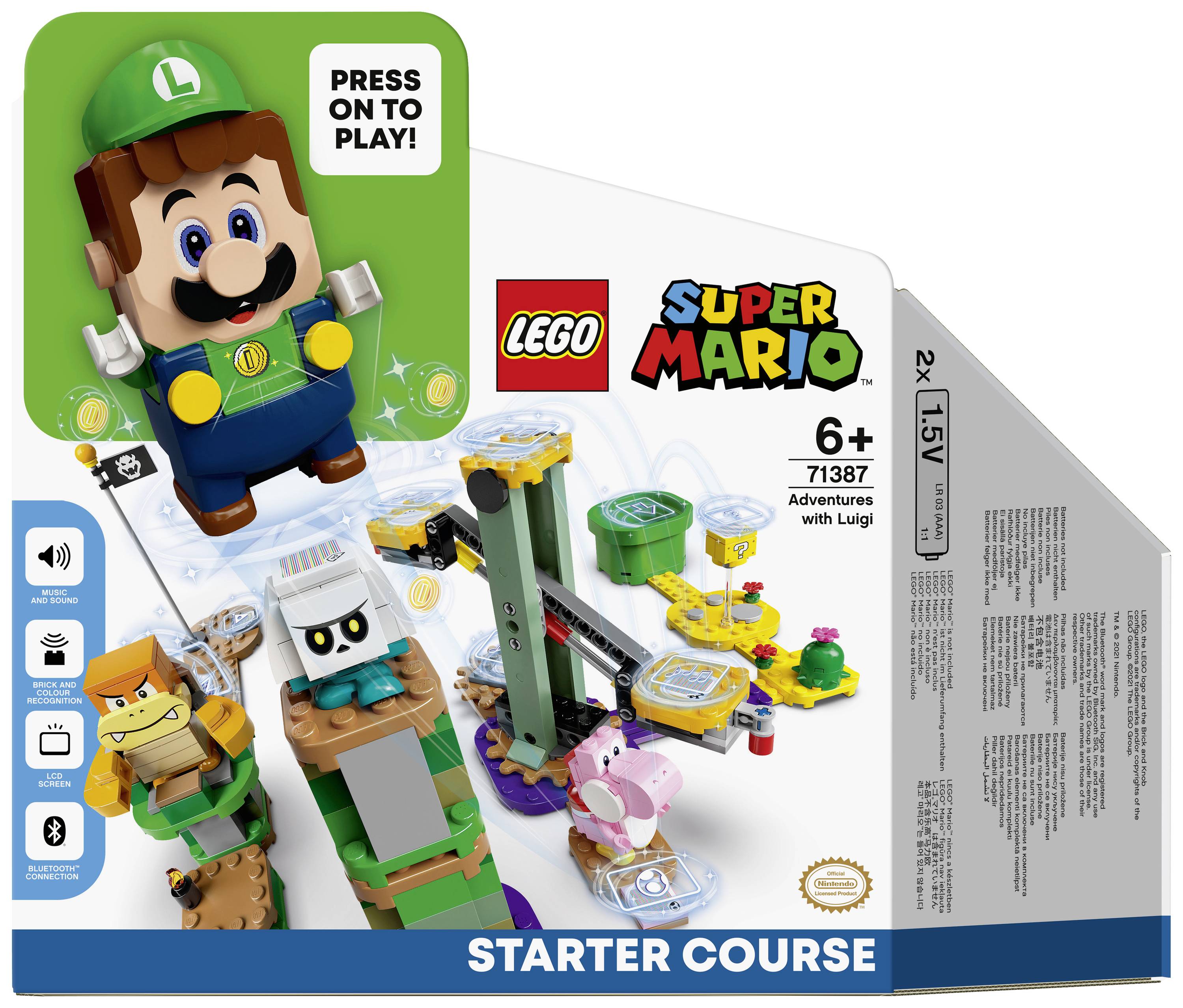 71387 LEGO® Super Mario™ Aventure avec le set de démarrage Luigi