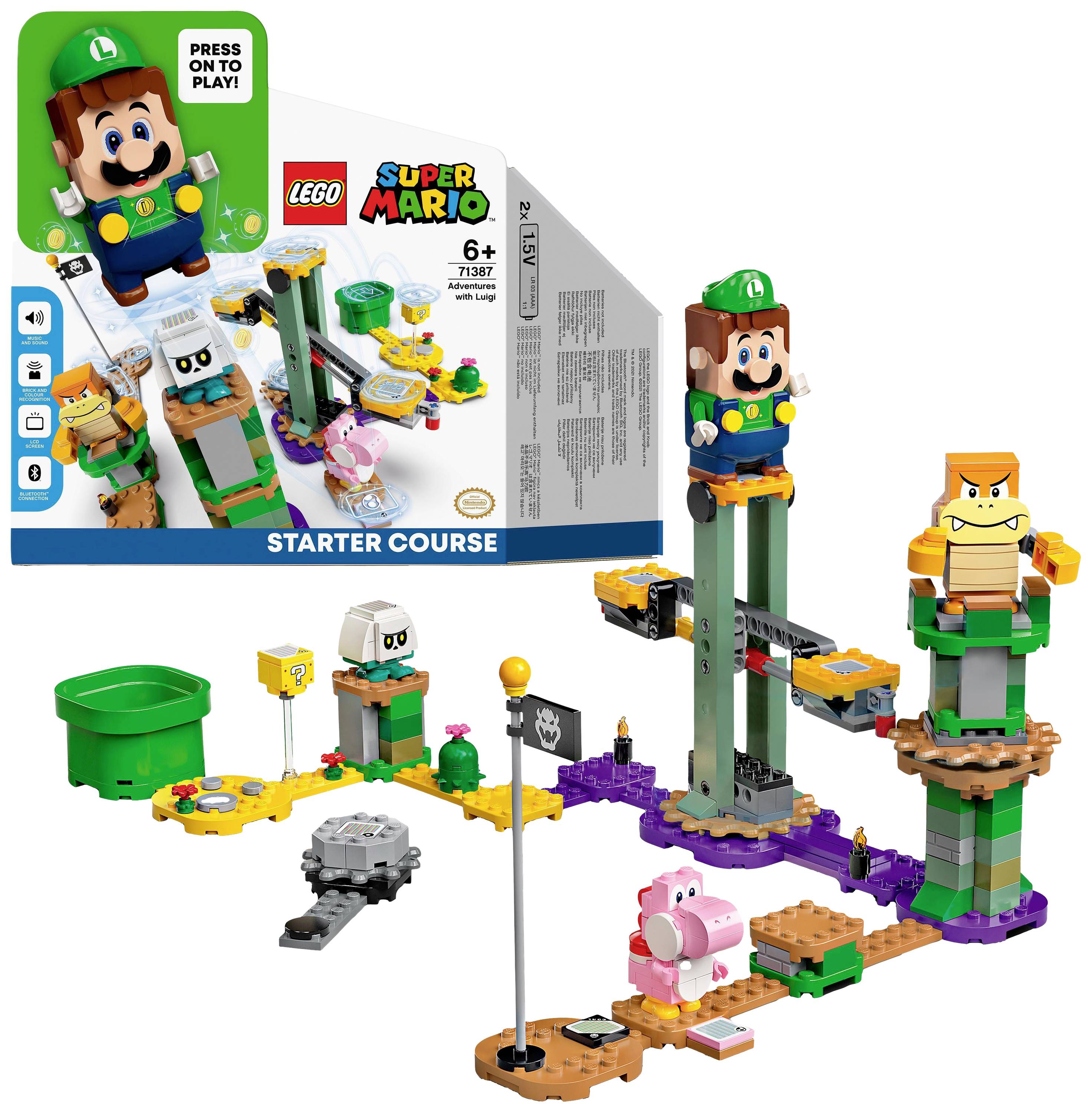 71387 LEGO® Super Mario™ Aventure avec le set de démarrage Luigi
