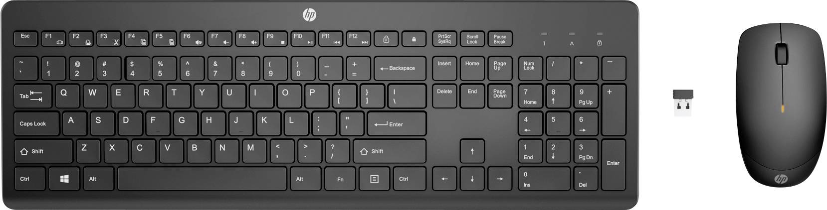 HP 230 WL sans fil Kit souris + clavier allemand, QWERTZ