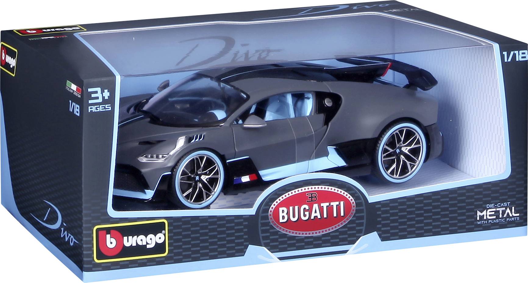 Bburago Bugatti DIVO 1:18 Modèle réduit de voiture