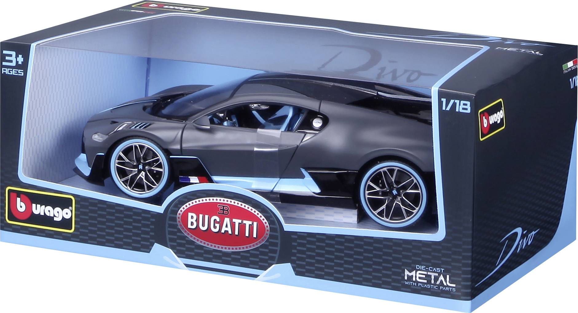 Bburago Bugatti DIVO 1:18 Modèle réduit de voiture
