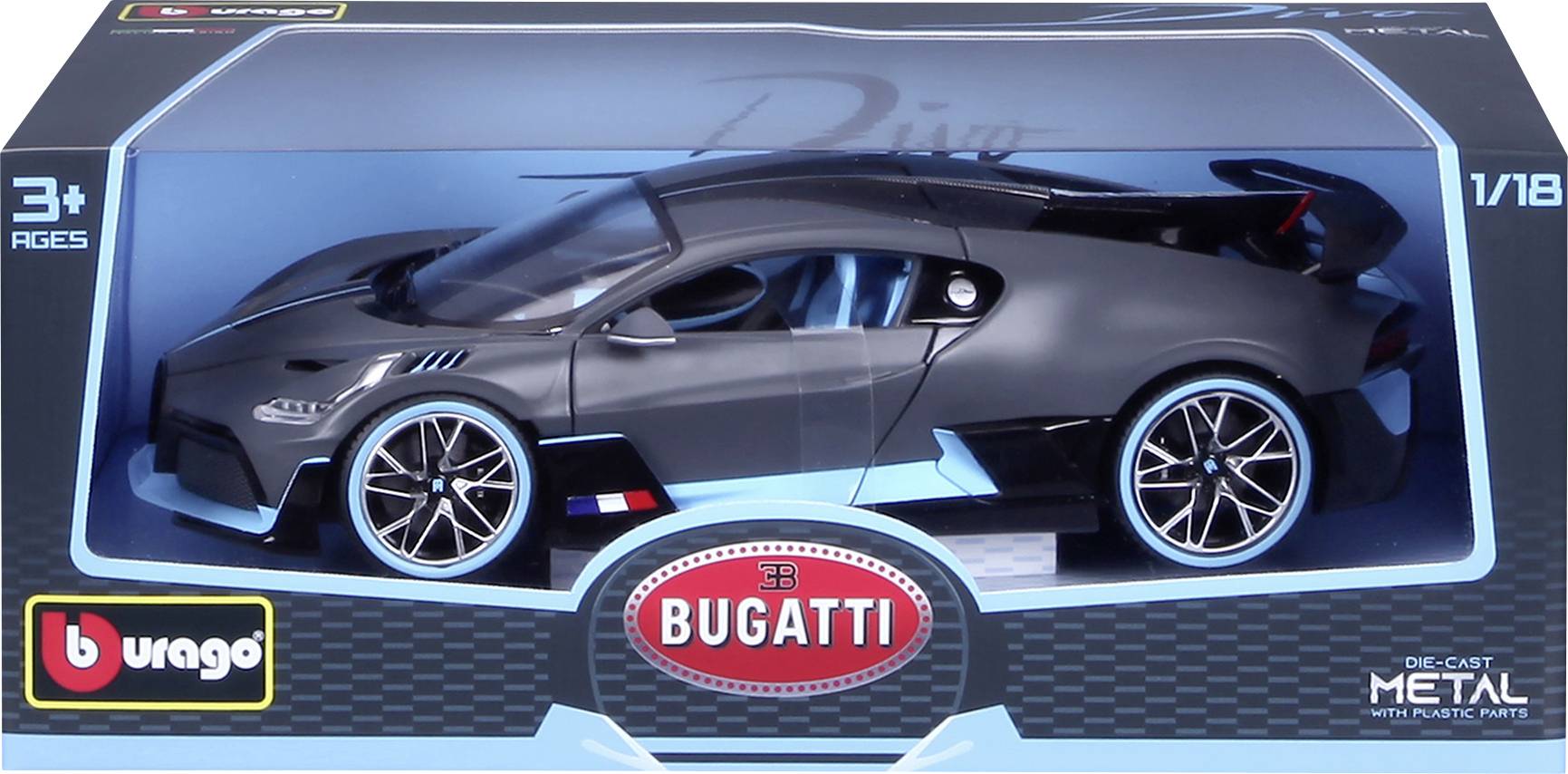Bburago Bugatti DIVO 1:18 Modèle réduit de voiture