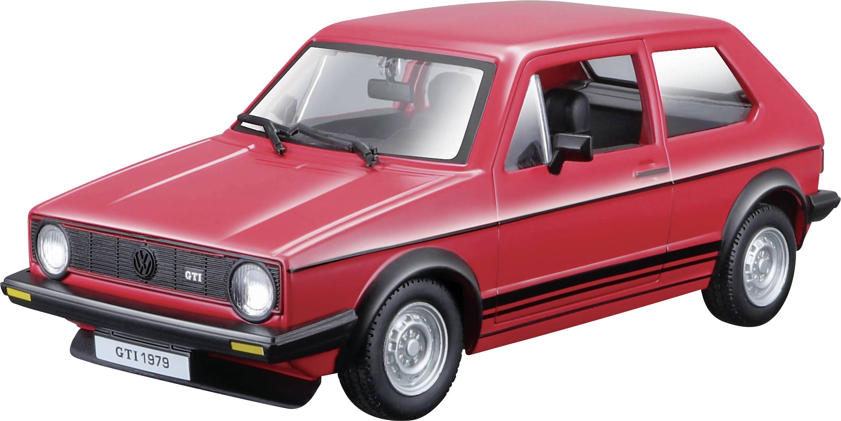 Bburago VW Golf 1 GTI 1:24 Modèle réduit de voiture