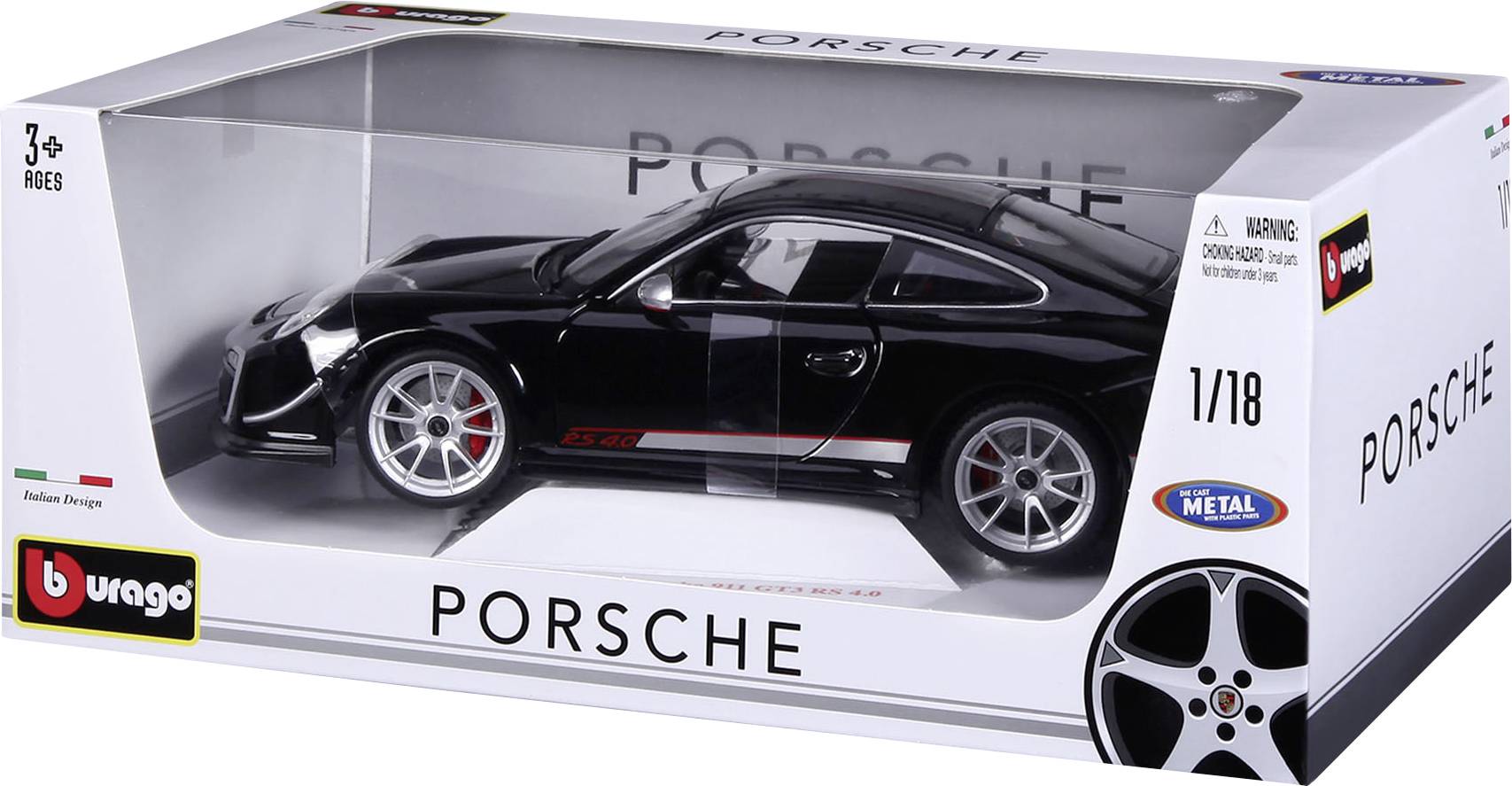 Bburago Porsche 911 GT3 RS 4,0 1:18 Modèle réduit de voiture