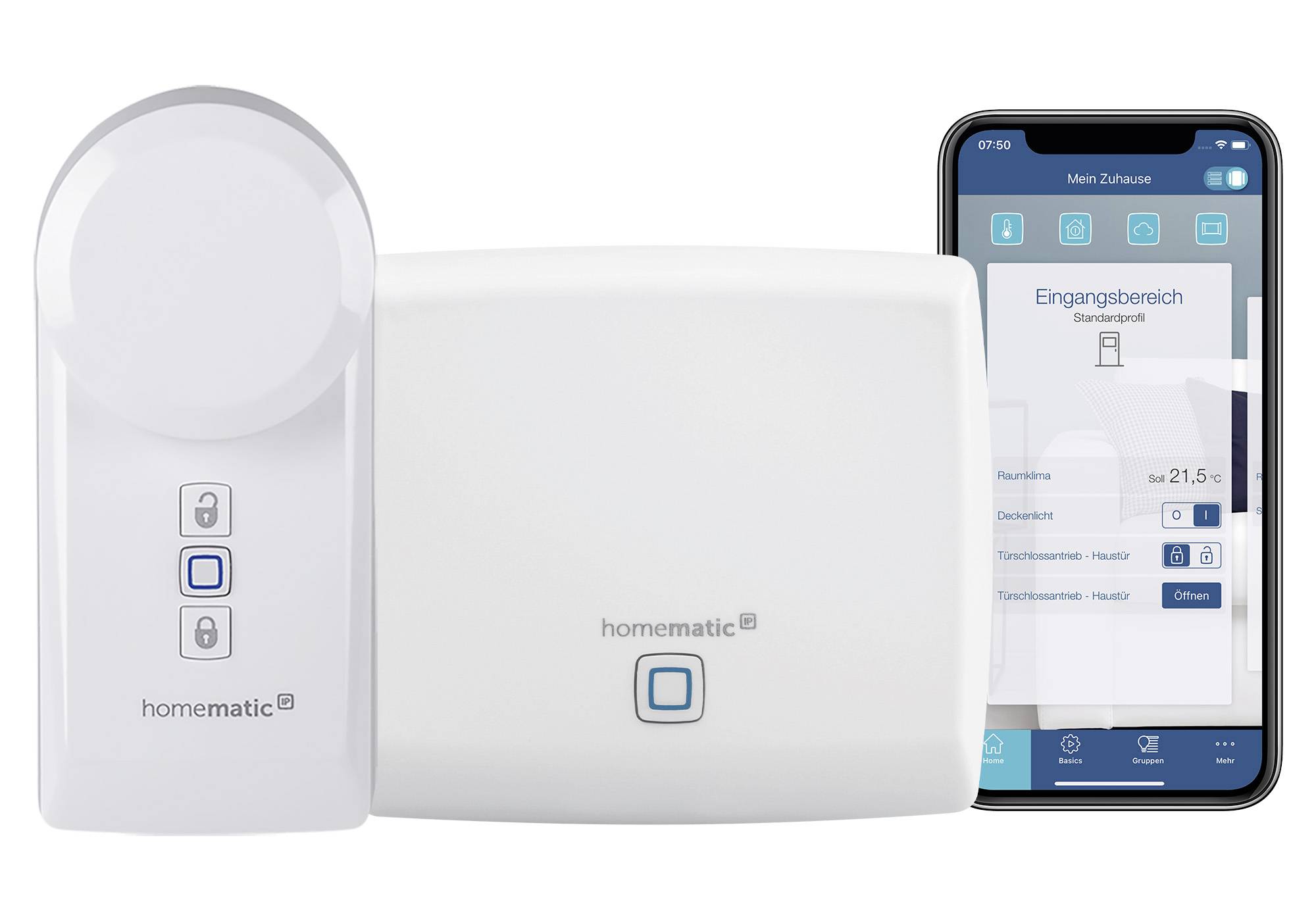 Homematic IP sans fil Actionneur de porte IP Set Türschloss