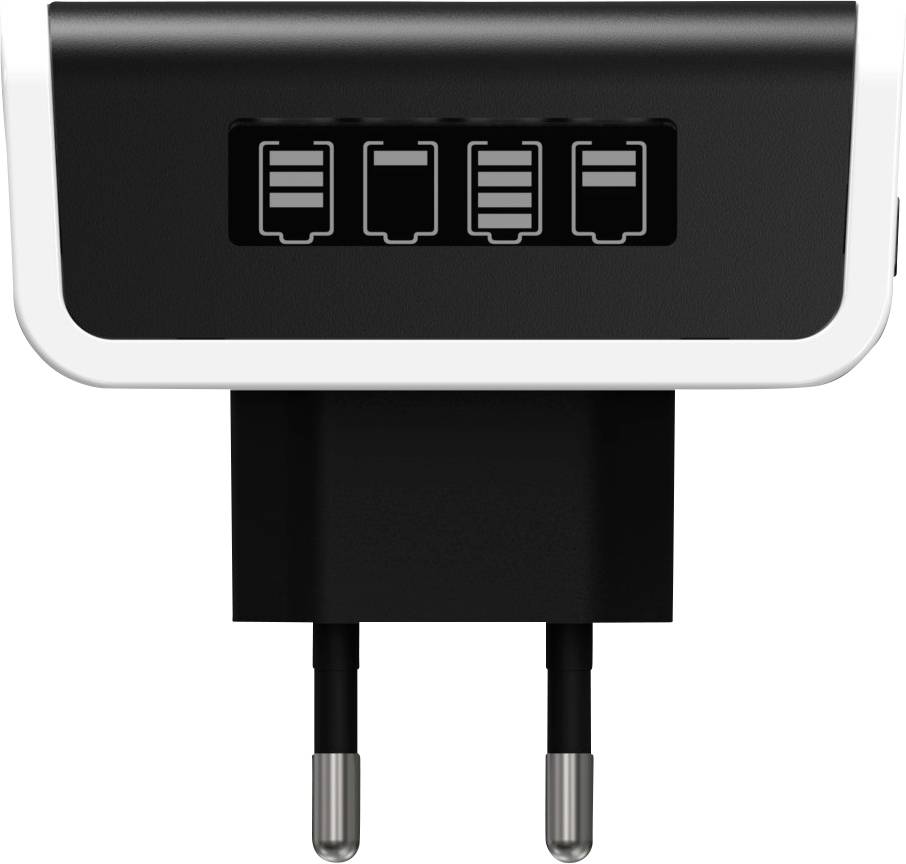 Ansmann Comfort Plus Chargeur de piles rondes NiMH LR03 (AAA), LR6 (AA), 6LR61 (9 V)