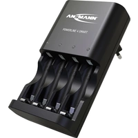 Chargeur de piles rondes NiCd, NiMH Ansmann Powerline 4 Smart Chargeur de piles rondes NiCd, NiMH Ansmann Powerline 4 Smart
