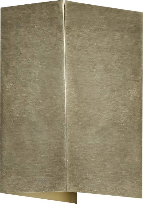 Konstsmide 7940-800 Applique extérieure, Applique CEE: F (A - G) 6 W laiton, laiton (brossé)