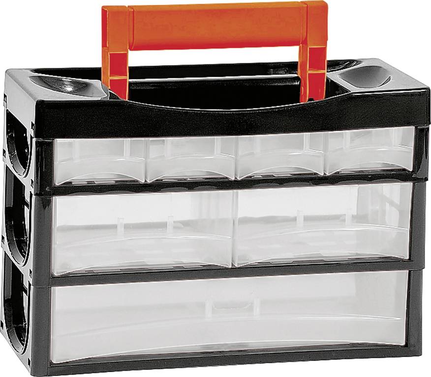 Alutec 66010 Coffret de rangement Nombre de compartiments: 7 Contenu 1 pc(s)