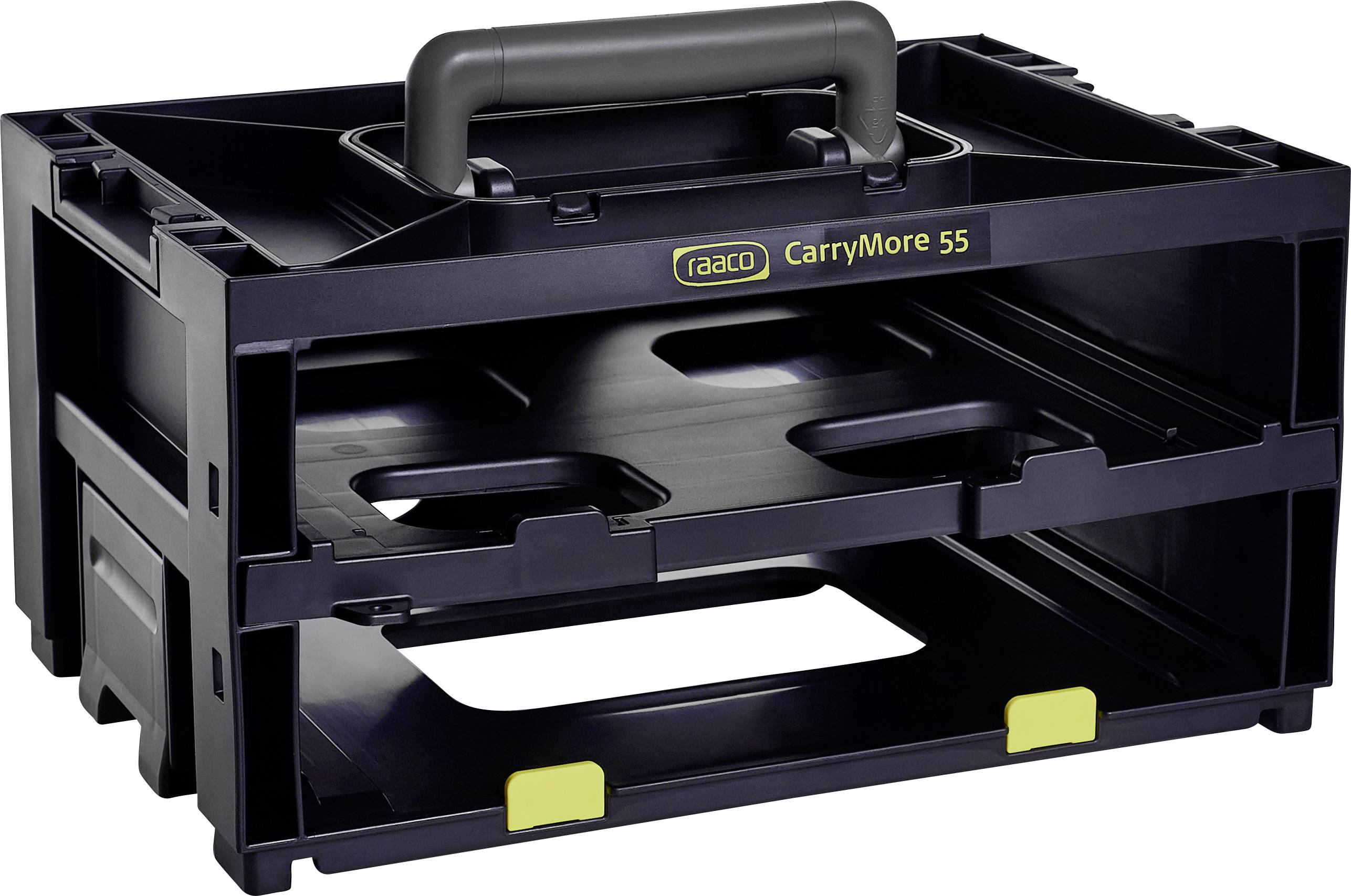 raaco CarryMore 55 Coffret de rangement (l x H x P) 386 x 195 x 278 mm Contenu 1 pc(s)