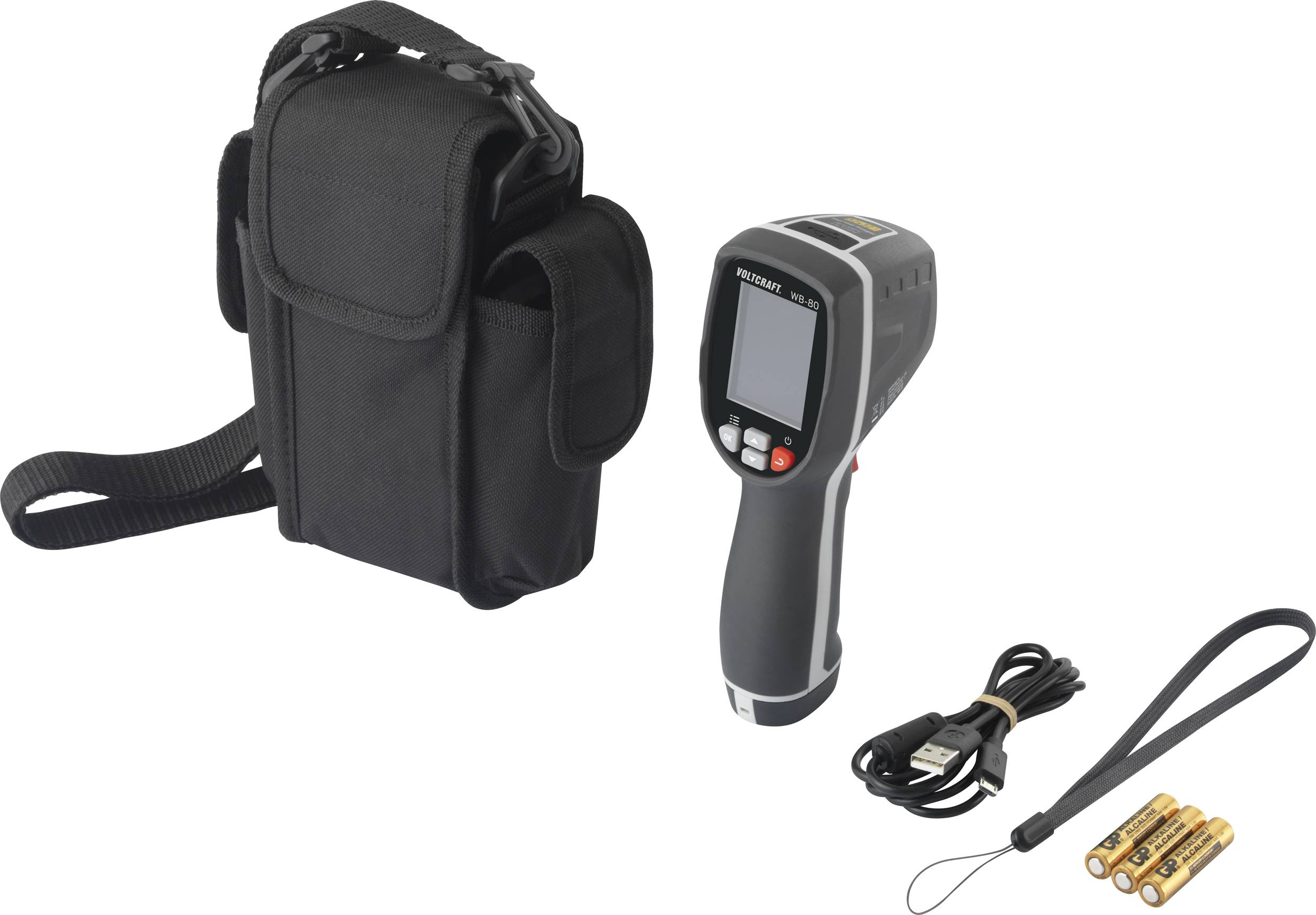 Caméra thermique VOLTCRAFT WB-80 -20 à 600 °C 32 x 32 Pixel 9 Hz appareil photo numérique intégré