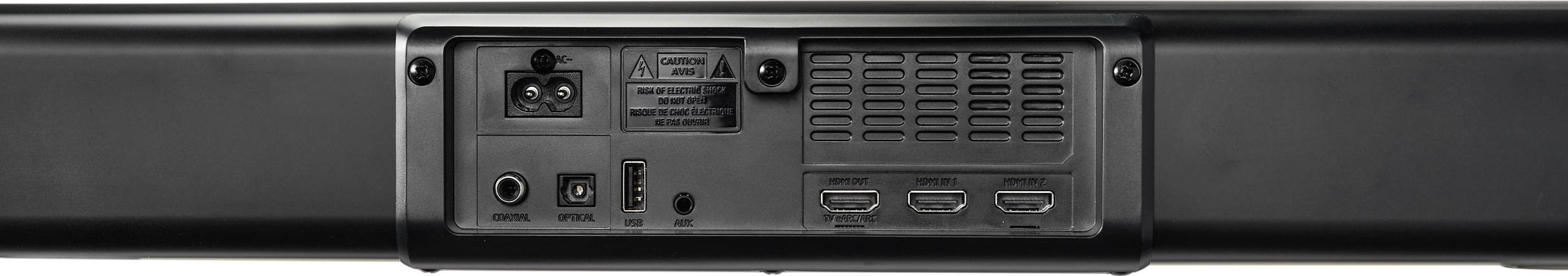 Barre de son Renkforce RF-SB-301 Dolby Atmos®, Bluetooth®, avec subwoofer sans fil, USB