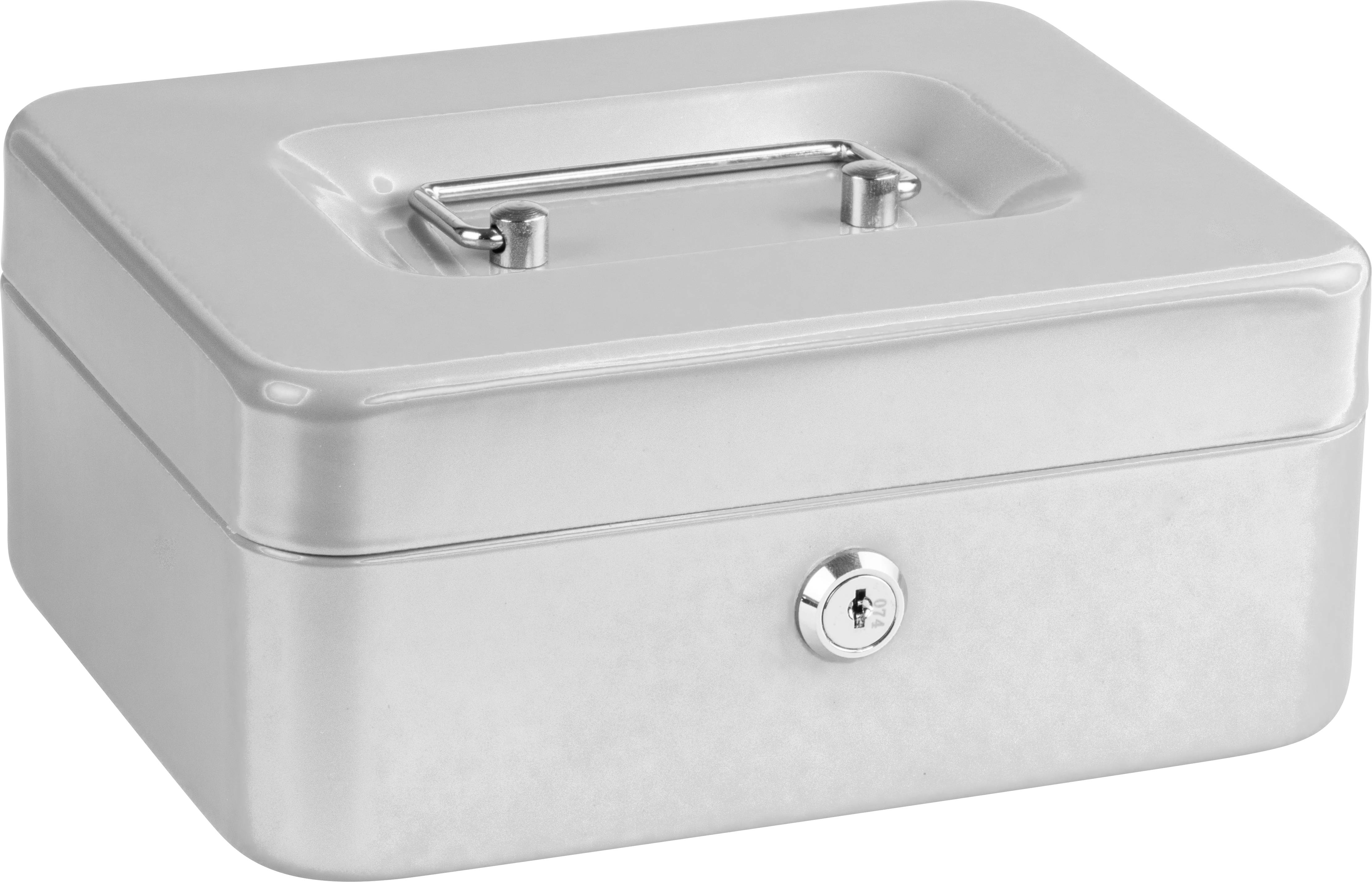 Burg Wächter MONEY 5020 light grey Caisse à monnaie (l x H x P) 200 x 90 x 160 mm gris clair