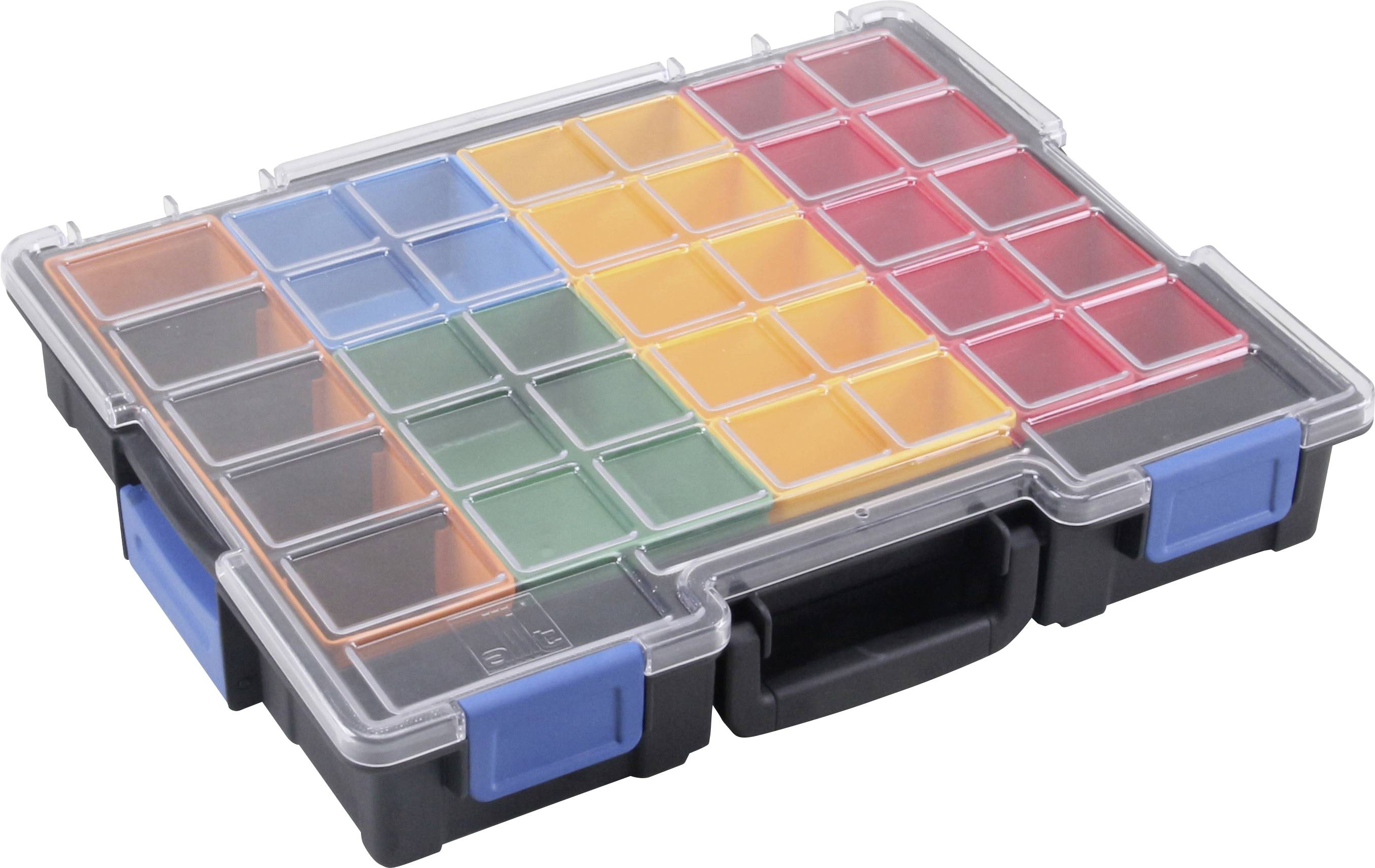 Allit EuroPlus Pro K44/23 Coffret de rangement (l x H x P) 440 x 76 x 355 mm Nombre de compartiments: 23 Contenu 1 pc(s)